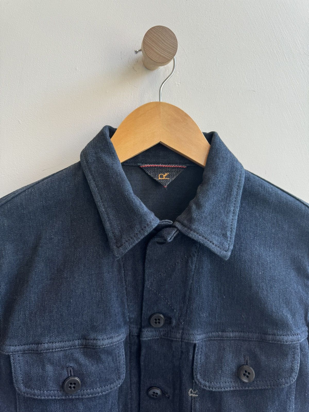45rpm 45rpm Vintage Soft Denim Jacket Size L / US 10 / IT 46 - 3 Thumbnail