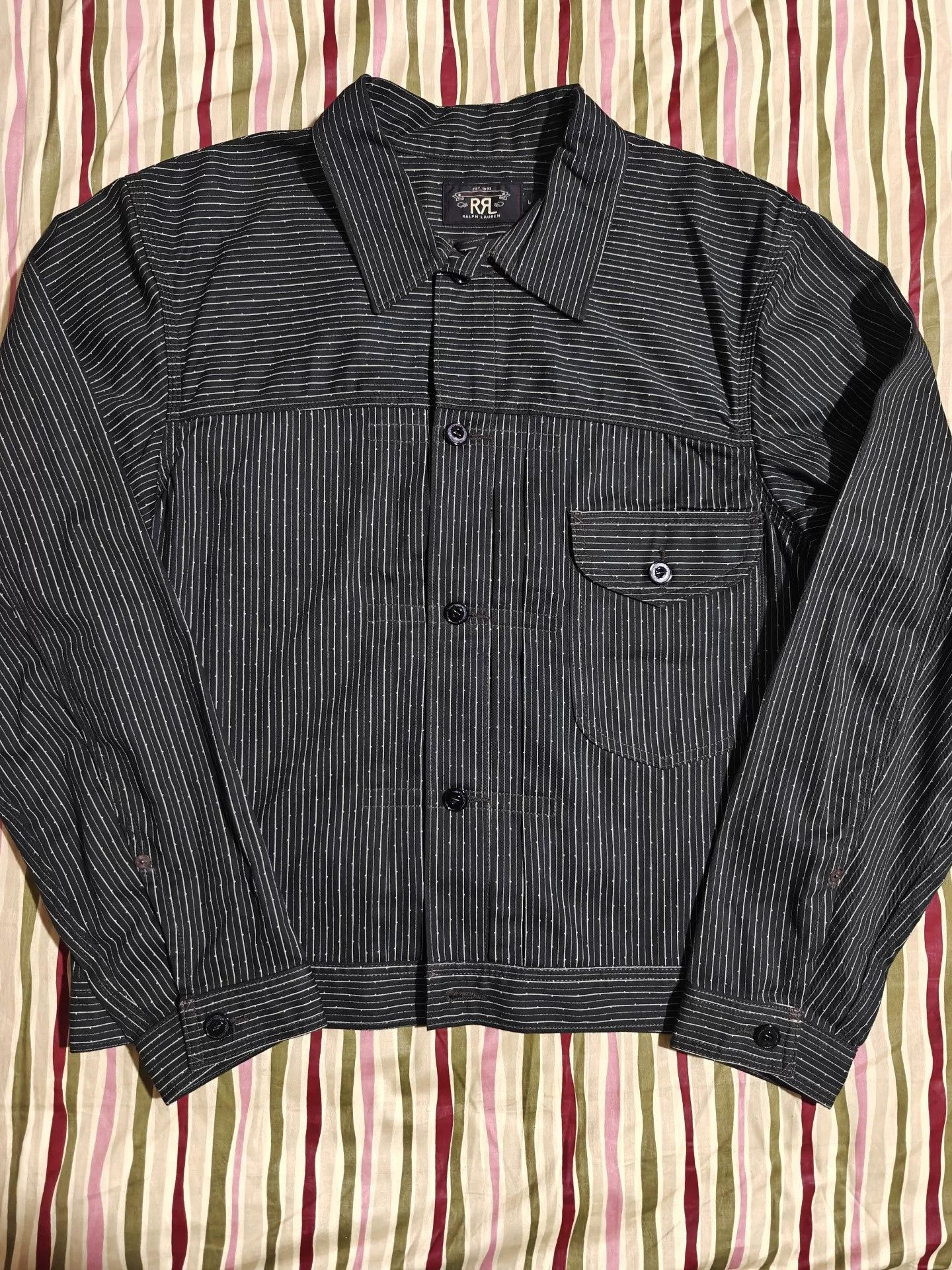 RRL Ralph Lauren RRL Double RL Stripe Jacket Size US L / EU 52-54 / 3 - 1 Thumbnail