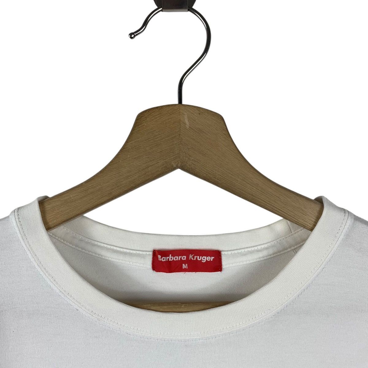 Barbara Kruger × Vintage Vintage BARBARA KRUGER your comfort is my silence tee shirt Size US M / EU 48-50 / 2 - 5 Thumbnail
