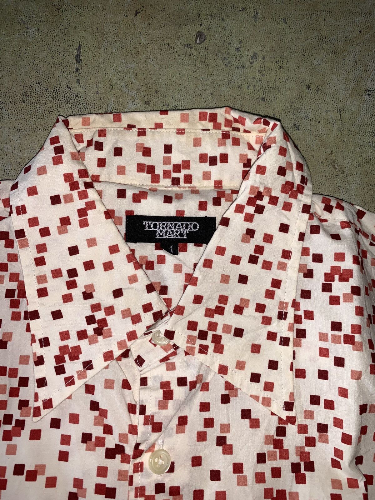 Tornado Mart Tornado mart short sleeved abstrak white Size US M / EU 48-50 / 2 - 3 Thumbnail