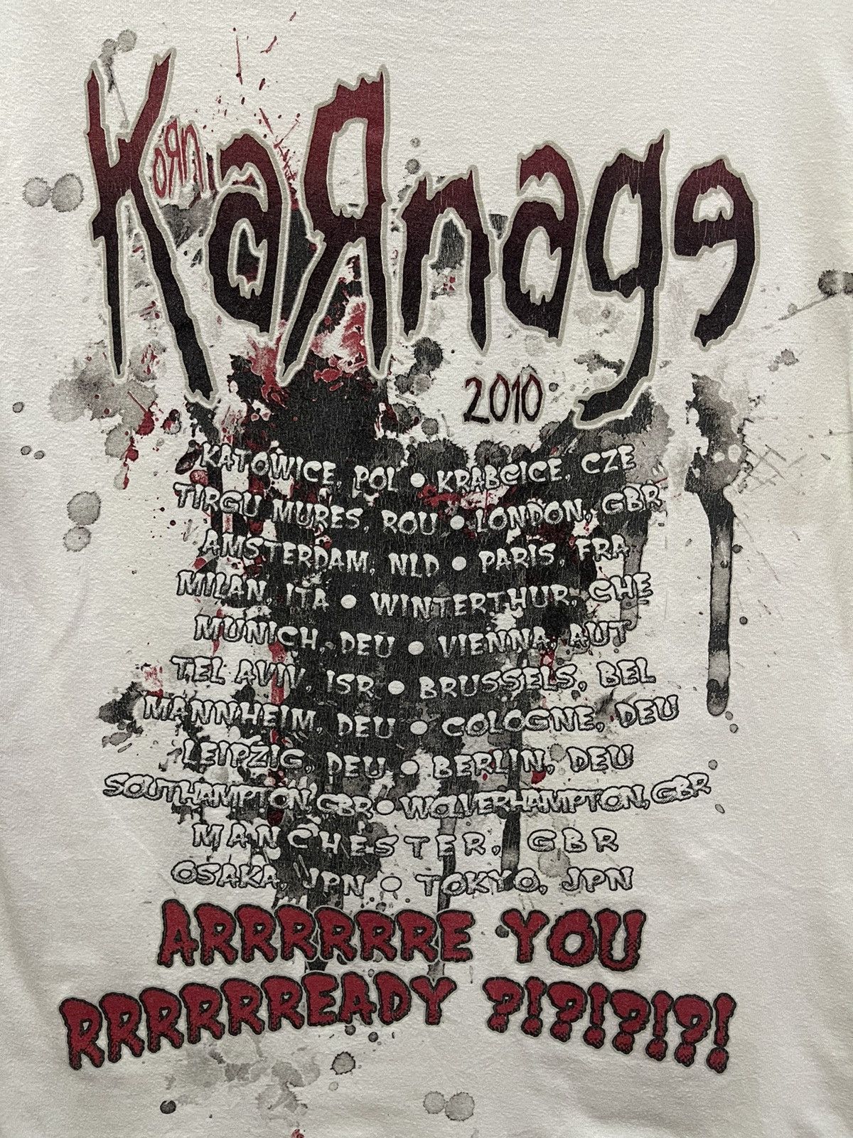 Band Tees Tour Tees x Korn🔥🔥🔥 Size US S / EU 44-46 / 1 - 6 Thumbnail
