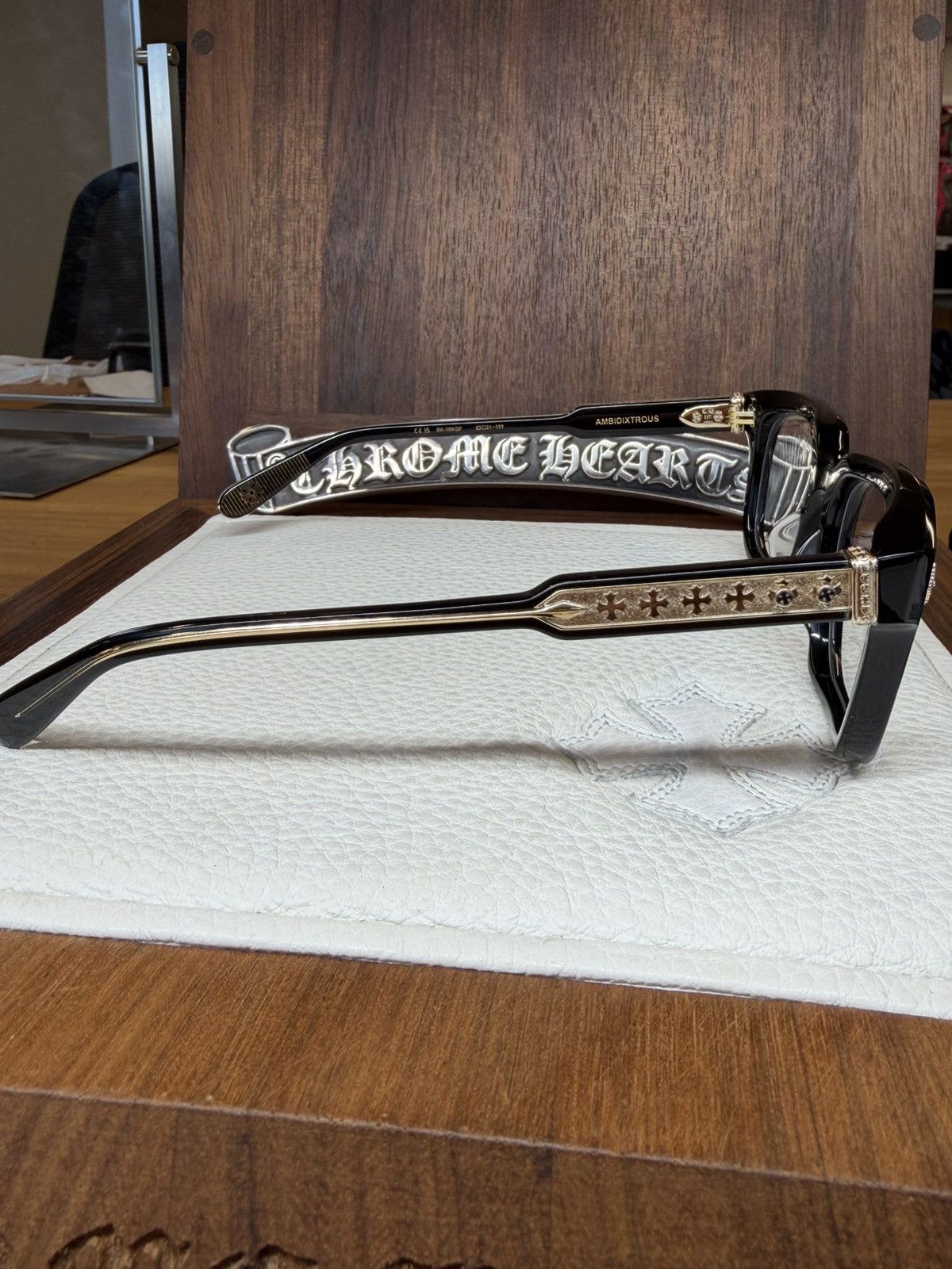Chrome Hearts Chrome Hearts Ambidixtrous Glasses Size ONE SIZE - 7 Thumbnail