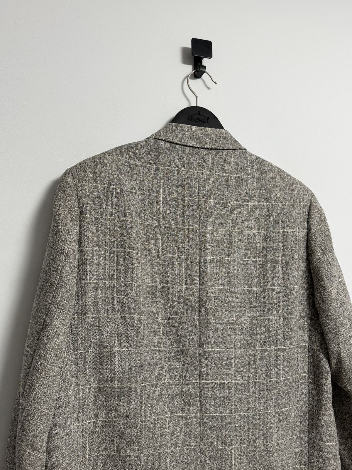 Pal Zileri Pal Zileri Gruppo Forall Blazer Men’s Gray Luxury Size 54L - 18 Thumbnail