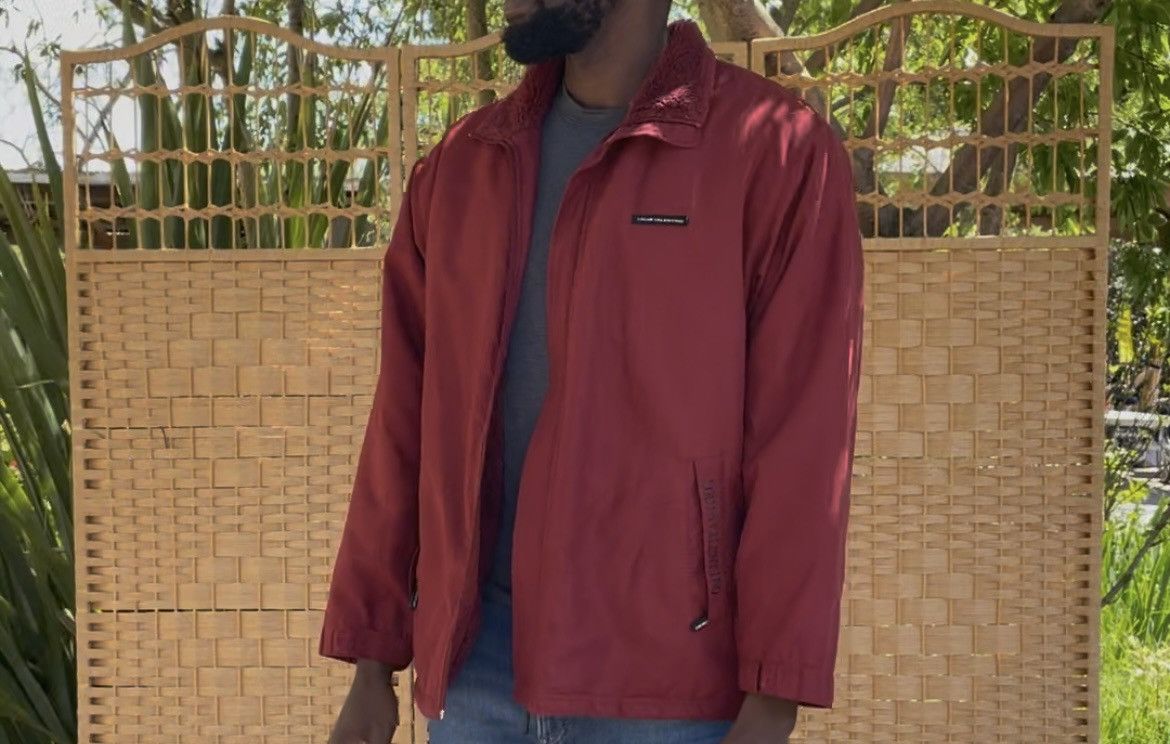 Japanese Brand × Vintage Vintage Louis Valentino Red Jacket – Fleece Lined Size US M / EU 48-50 / 2 - 2 Thumbnail