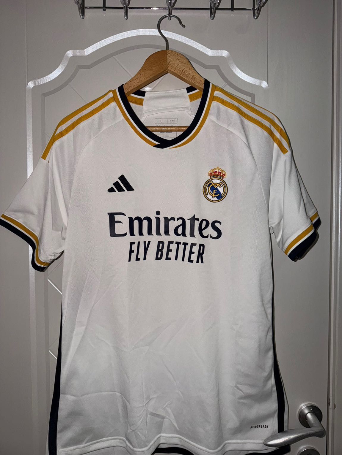 Adidas REAL MADRID 2023-24 HOME JERSEY - Bellingham #5 Size US L / EU 52-54 / 3 - 1 Thumbnail