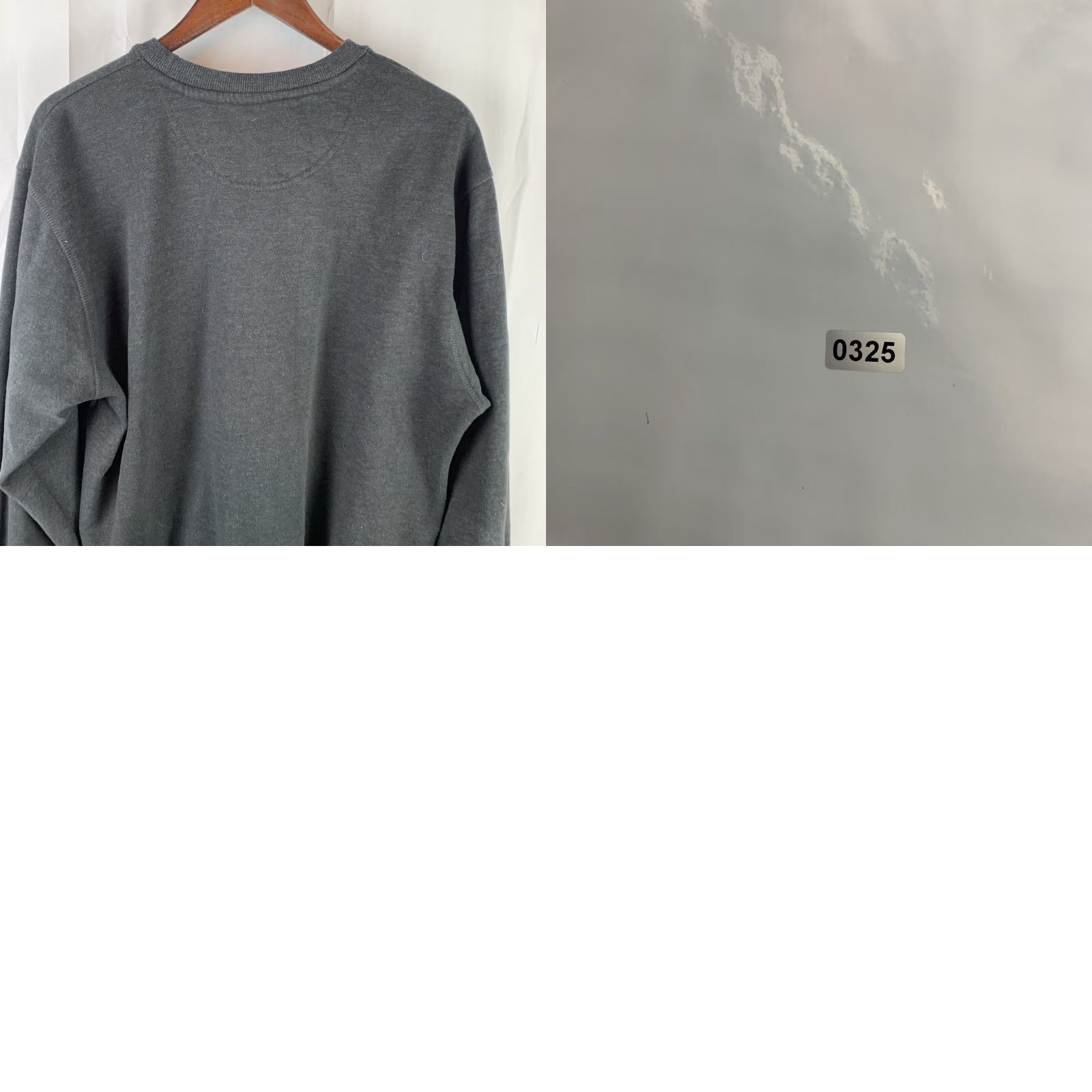 U.S. Polo Assn. U.S. Polo Assn. Sweater Men XL Dark Long Sleeve Luxury Feel Sweatshirt Crew Neck Charcoal Cotton Polyester Knit Pullover Embroidered Logo Regular Fit Size US XL / EU 56 / 4 - 8 Thumbnail