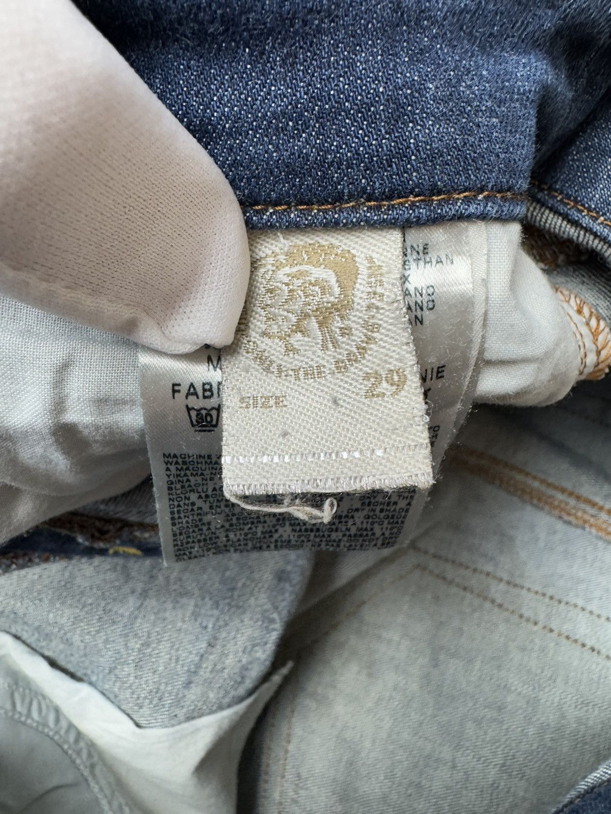 Diesel × Vintage Vintage Y2K Diesel Jeans Denim Streetwear Style Size 29 Size 29" - 7 Thumbnail