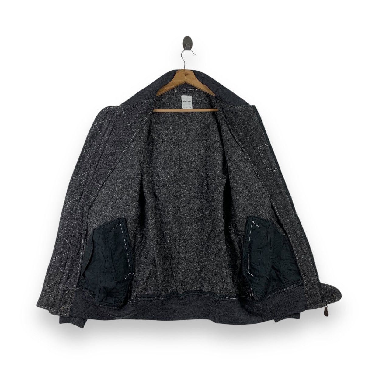 REVOLVE Vintage REVOLVER Made In Japan Designer Bomber Jacket Size US XXL / EU 58 / 5 - 3 Thumbnail