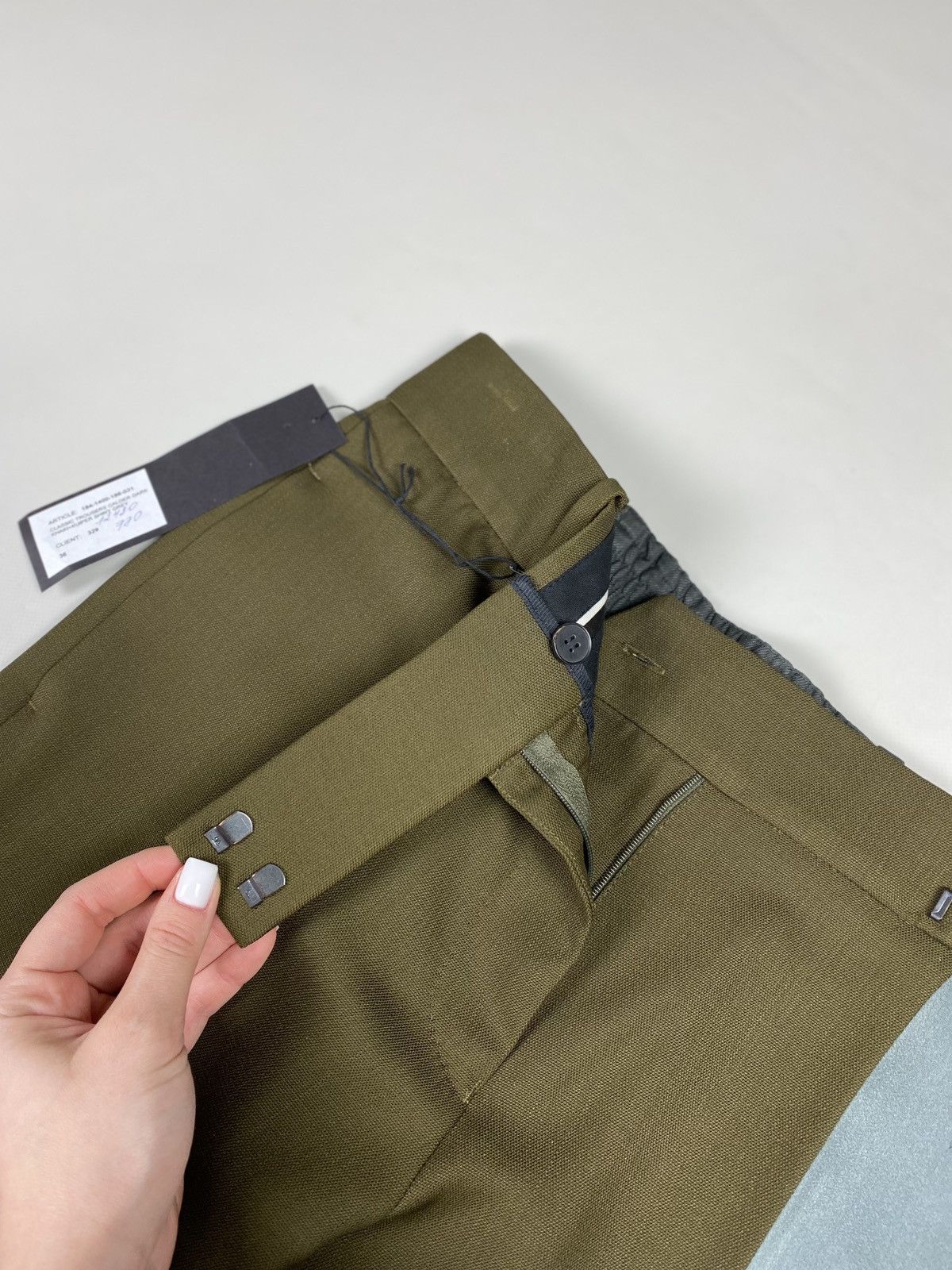 Haider Ackermann BNWT! Haider Ackermann ladies wool dress pants trousers Size 25" / US 0 / IT 36 - 14 Thumbnail
