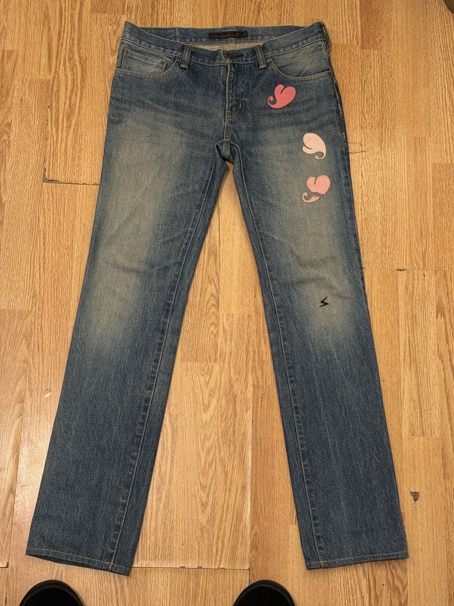 Undercover Undercover 05AW arts and crafts 38 denim jeans
