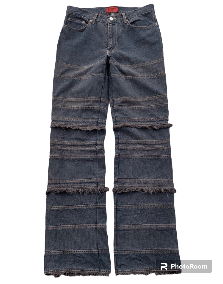 Japanese Batshu Hagi Denim bootcut