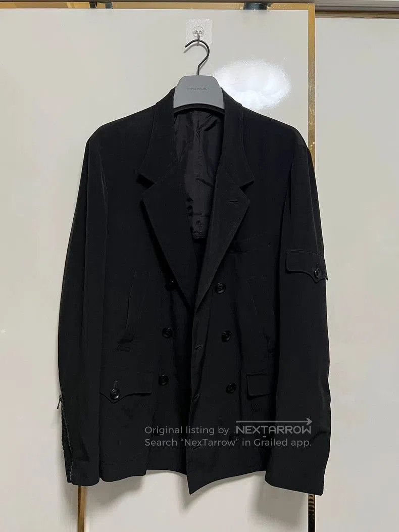 Yohji Yamamoto Yohji Yamamoto Double-Breasted Blazer. Size US M / EU 48-50 / 2 - 3 Thumbnail