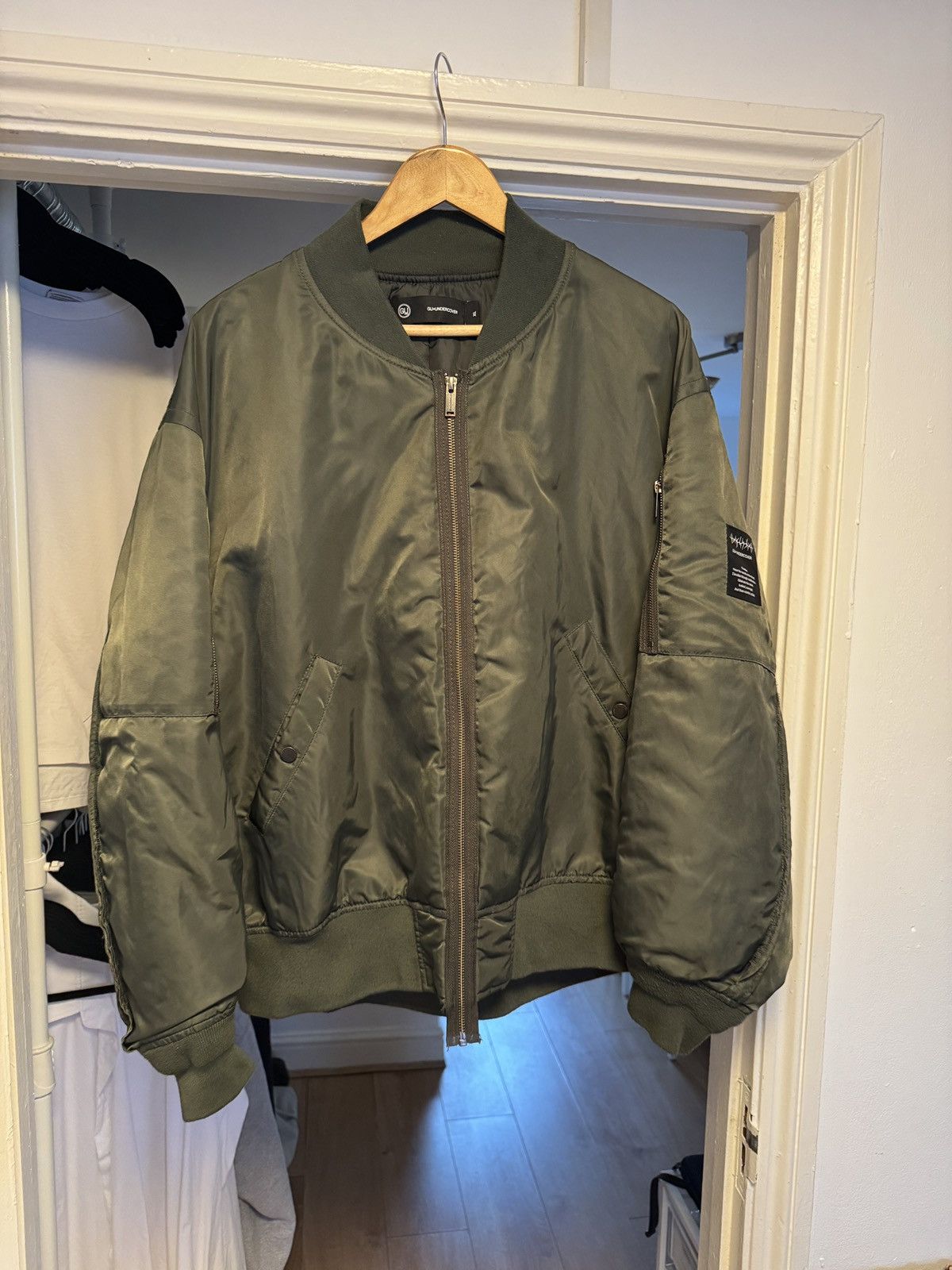 Undercover Undercover x GU Green Bomber Jacket Size US XL / EU 56 / 4 - 1 Thumbnail