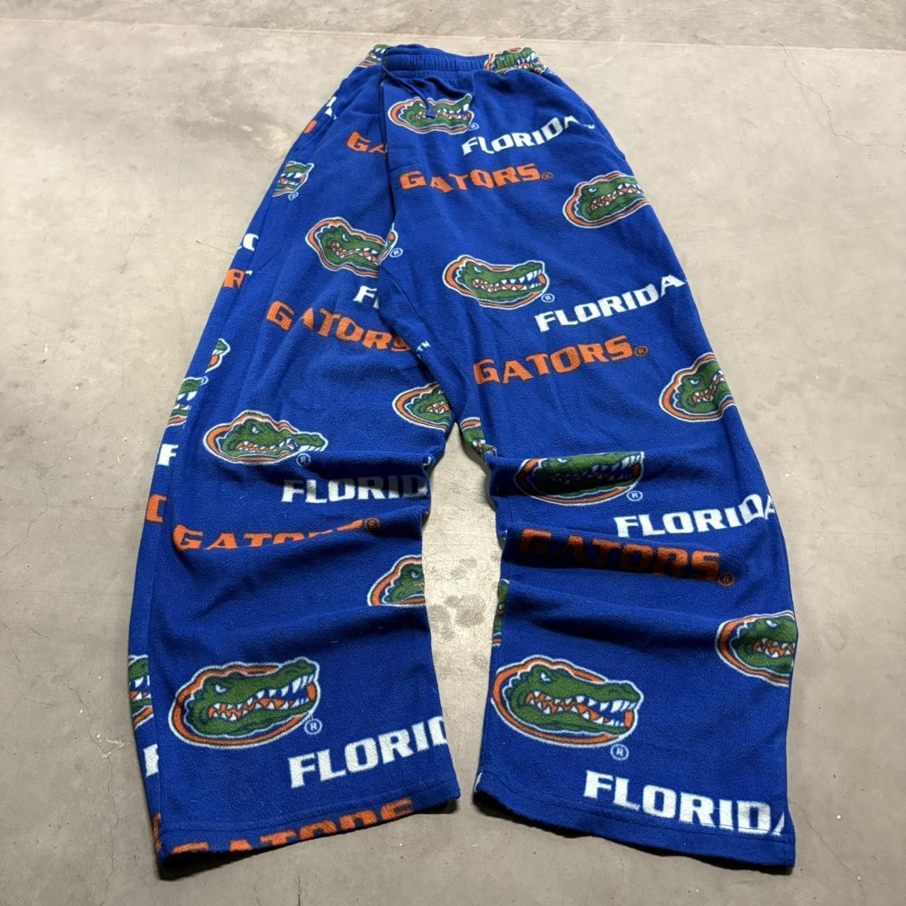 Vintage Vintage Y2K/2000s Baggy Wideleg University of Florida Gators Collegiate Pajama Sweatpants! Size US 34 / EU 50 - 3 Thumbnail
