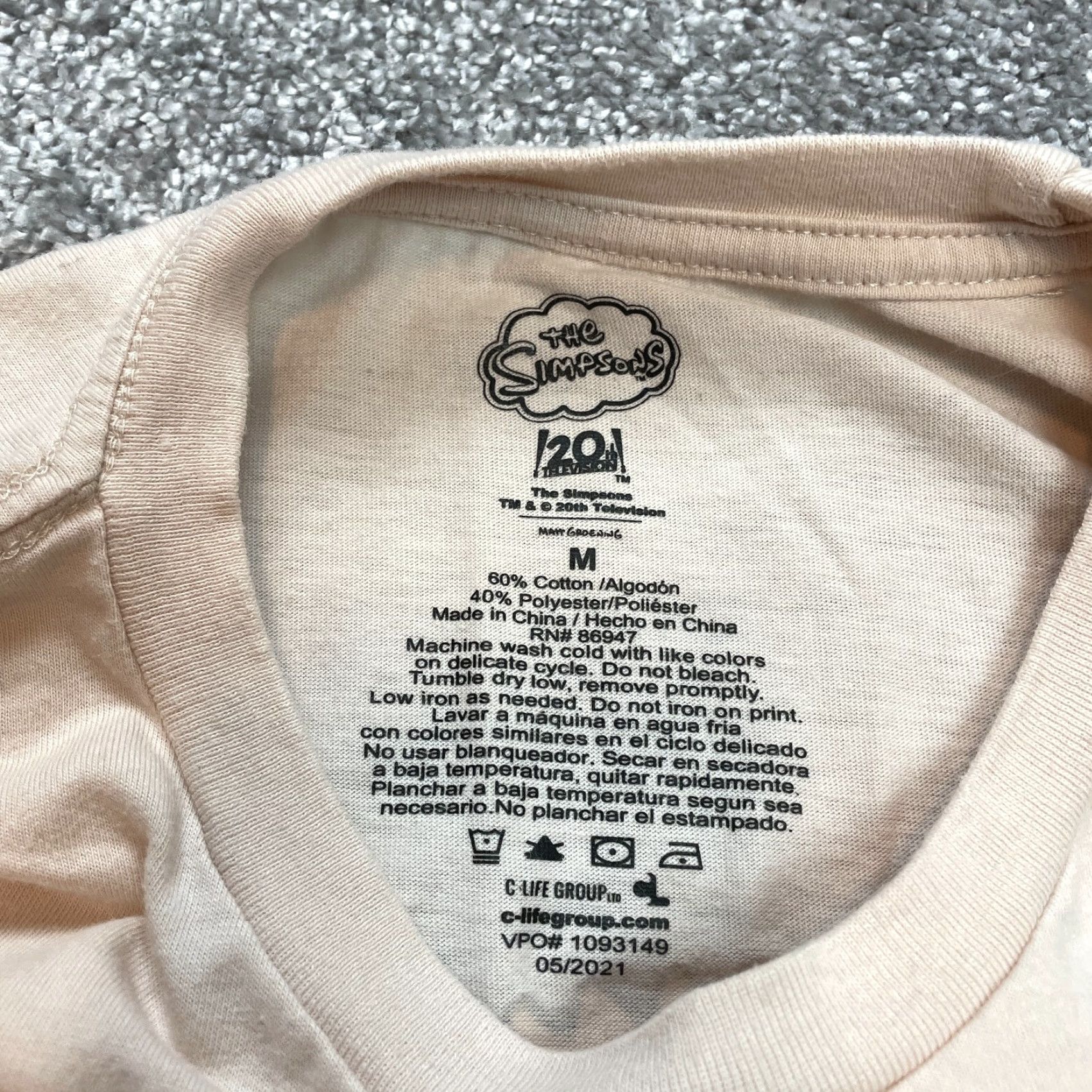 Vintage VINTAGE The Simpsons Shirt Unisex Adults M Pink Bart Simpson I Didn't Do It Funny Tee Size US M / EU 48-50 / 2 - 3 Thumbnail