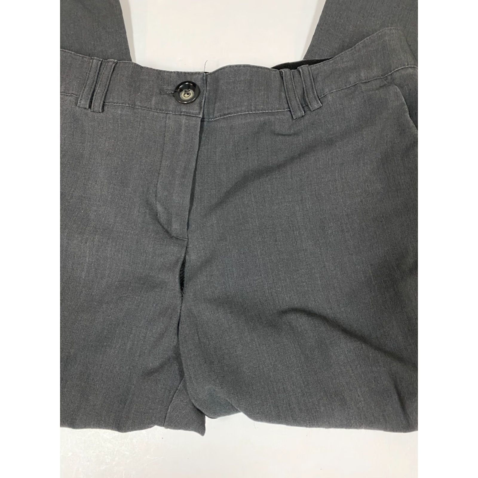Vintage Counterparts Womens Chino Pants 10P Petites Gray Straight Size 32" / US 10 / IT 46 - 3 Thumbnail