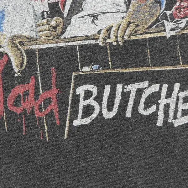 VIBE DESTRUCTION MAD BUTCHER SHIRT Vintage Size US XL / EU 56 / 4 - 4 Thumbnail