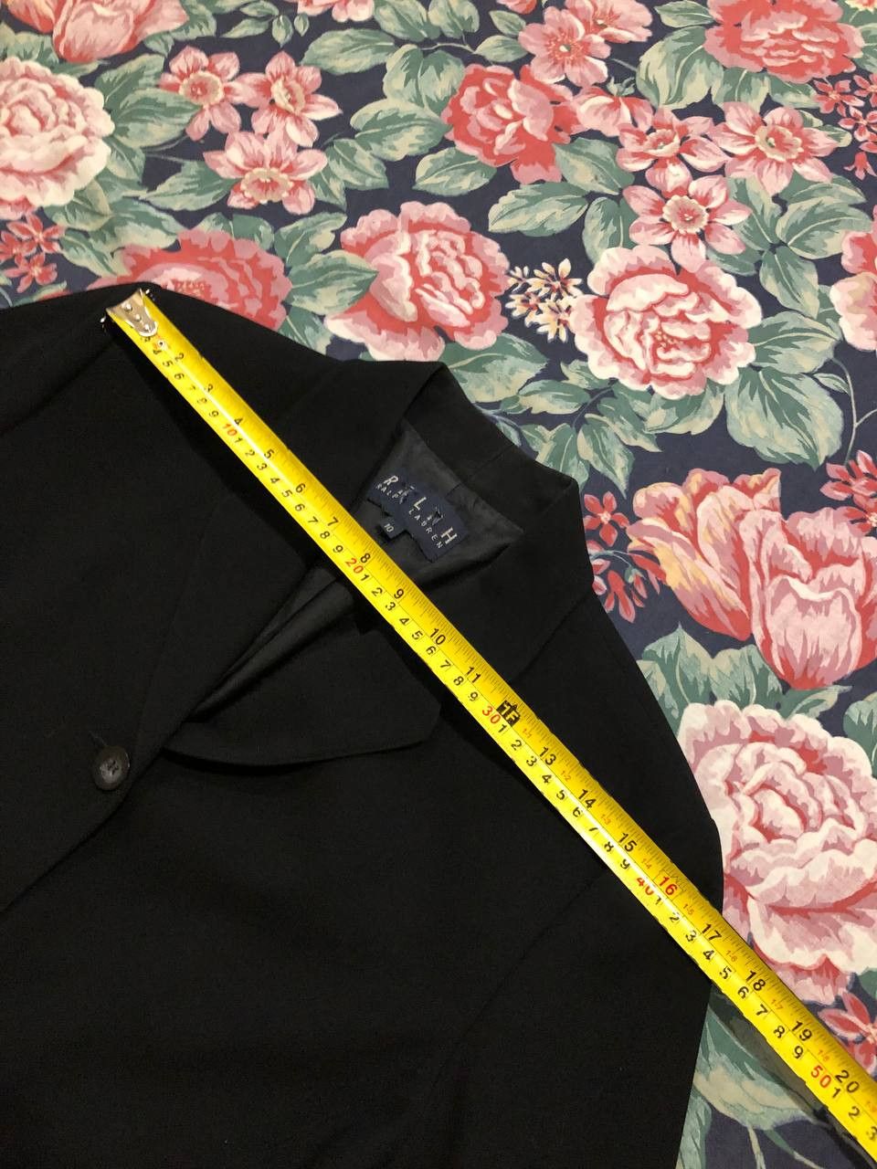 Ralph Lauren Blazer Y2K black Ralph Lauren streetwear Vintage Size L / US 10 / IT 46 - 7 Thumbnail