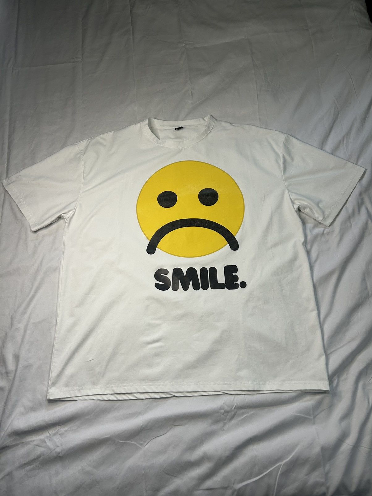 Other WHITE SMILE GRAPHIC TEE Size US XL / EU 56 / 4 - 1 Thumbnail