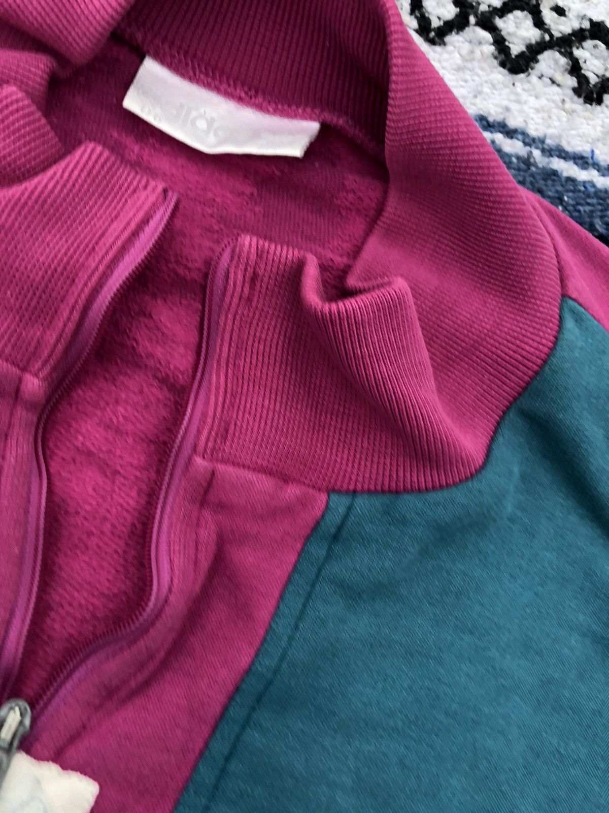 Adidas × Vintage Adidas Jumper raspberry Jacket Vintage 80s 90s Size L Size US L / EU 52-54 / 3 - 4 Thumbnail