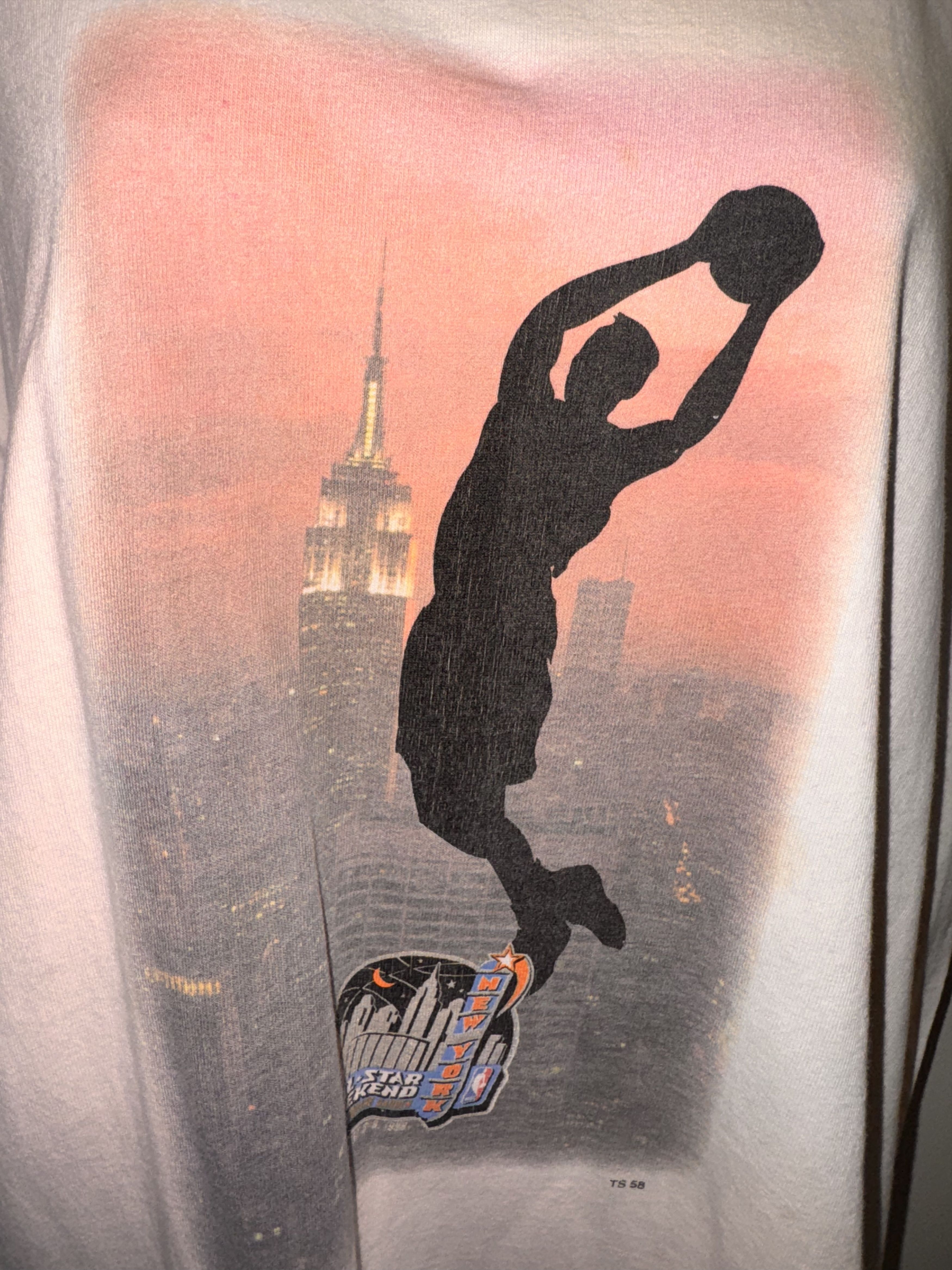 Vintage VINTAGE 1998 NBA ALL*STAR WEEKEND PROMO SHIRT Size US XL / EU 56 / 4 - 2 Thumbnail