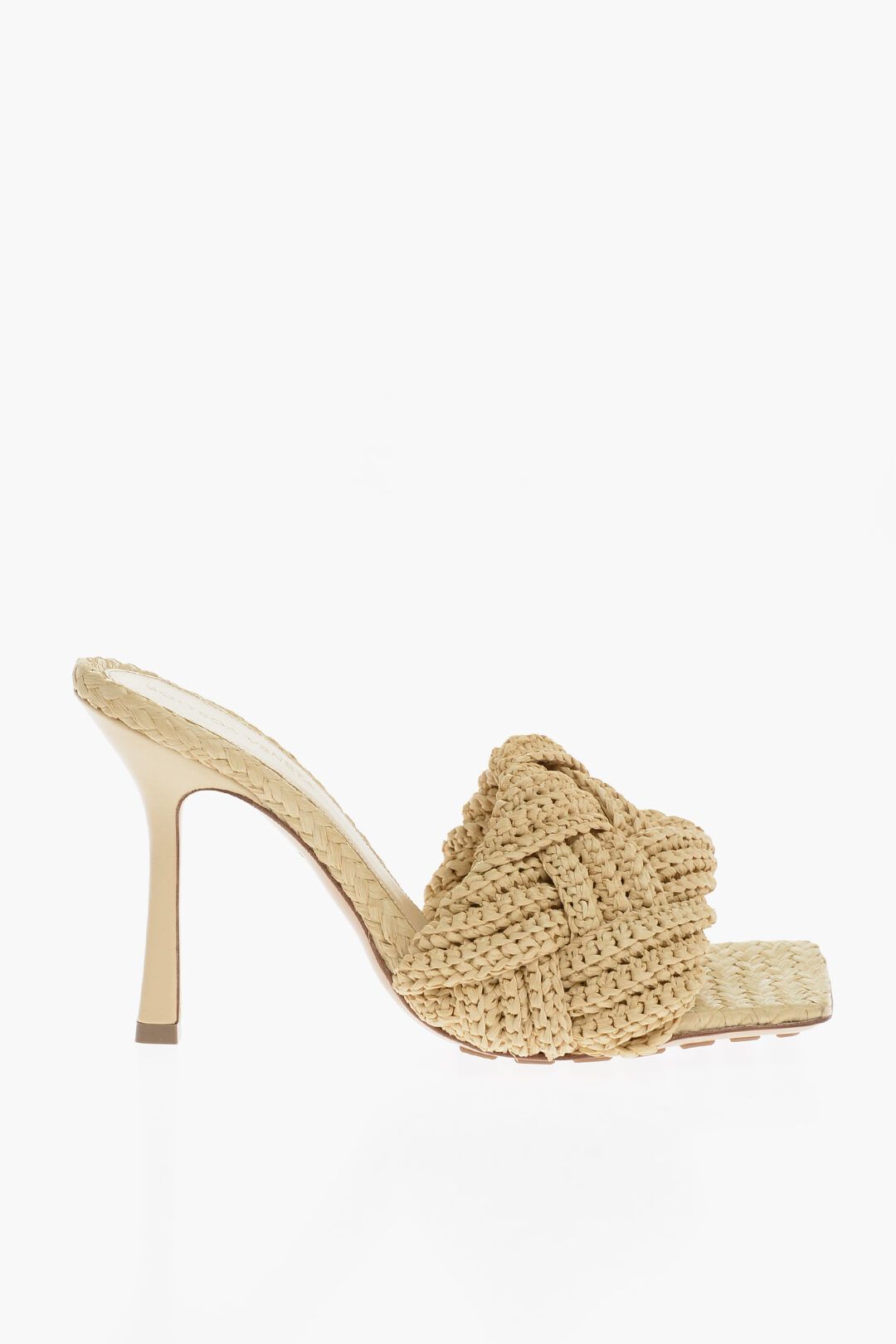 og1mm0524 Braided Raffia Lido Sandals in Beige