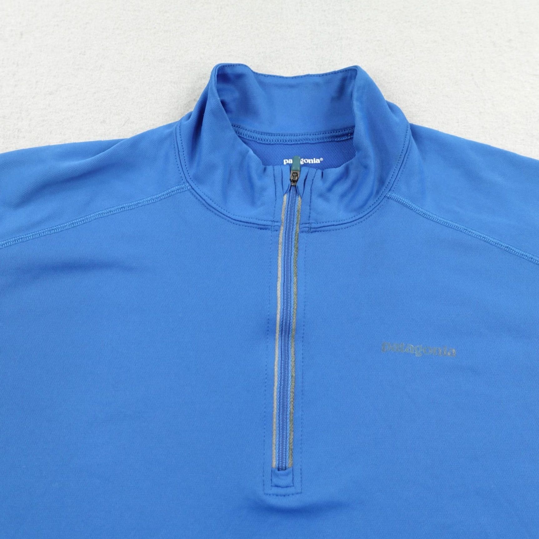 Patagonia Patagonia Shirt Mens Large Blue 1/4 Pullover Performance Lightweight Sweater Size US L / EU 52-54 / 3 - 2 Thumbnail