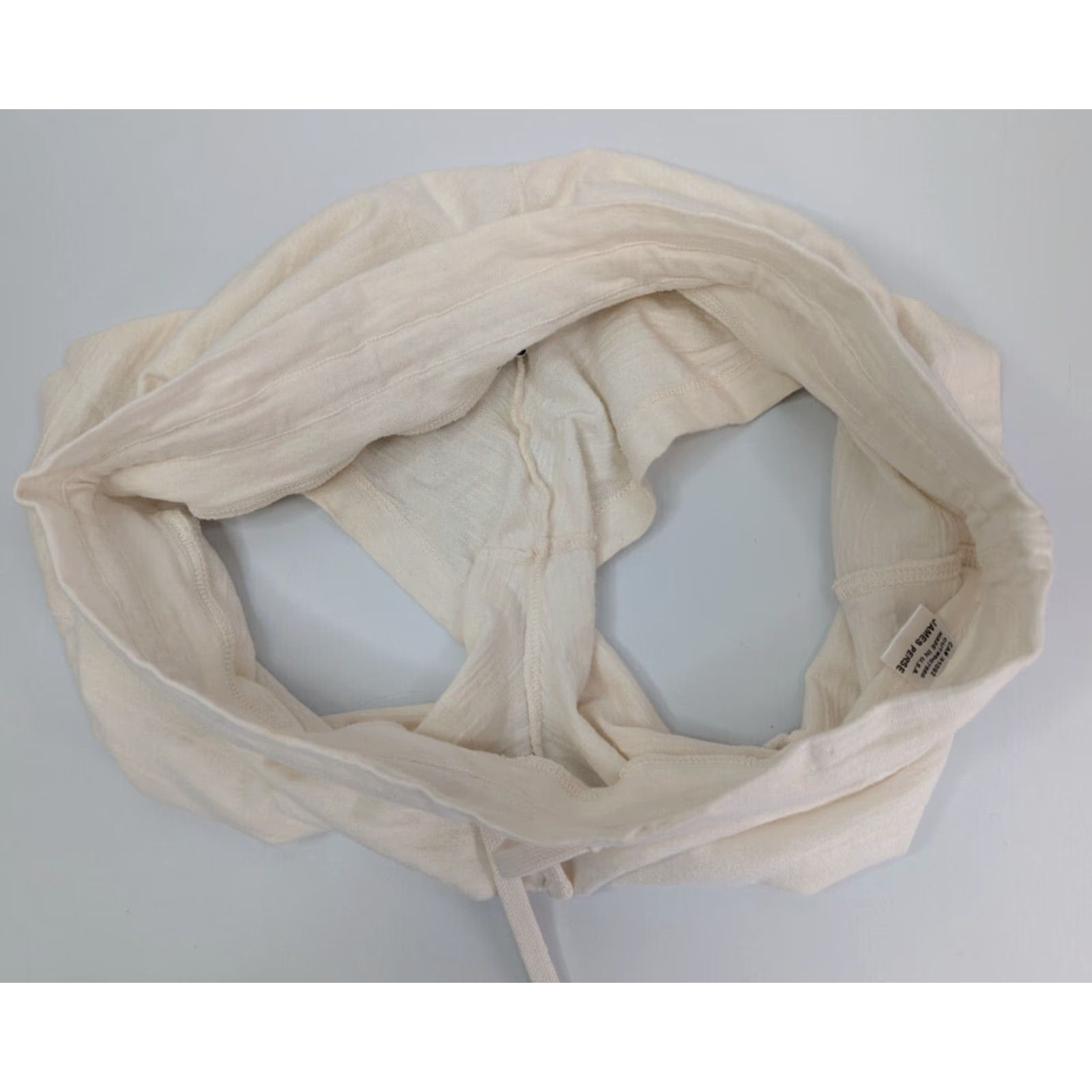 James Perse James Perse Beige Shorts Womens Size 4 Drawstring Slub Supima Cotton WUB4114 Size 27" / US 4 / IT 40 - 6 Thumbnail