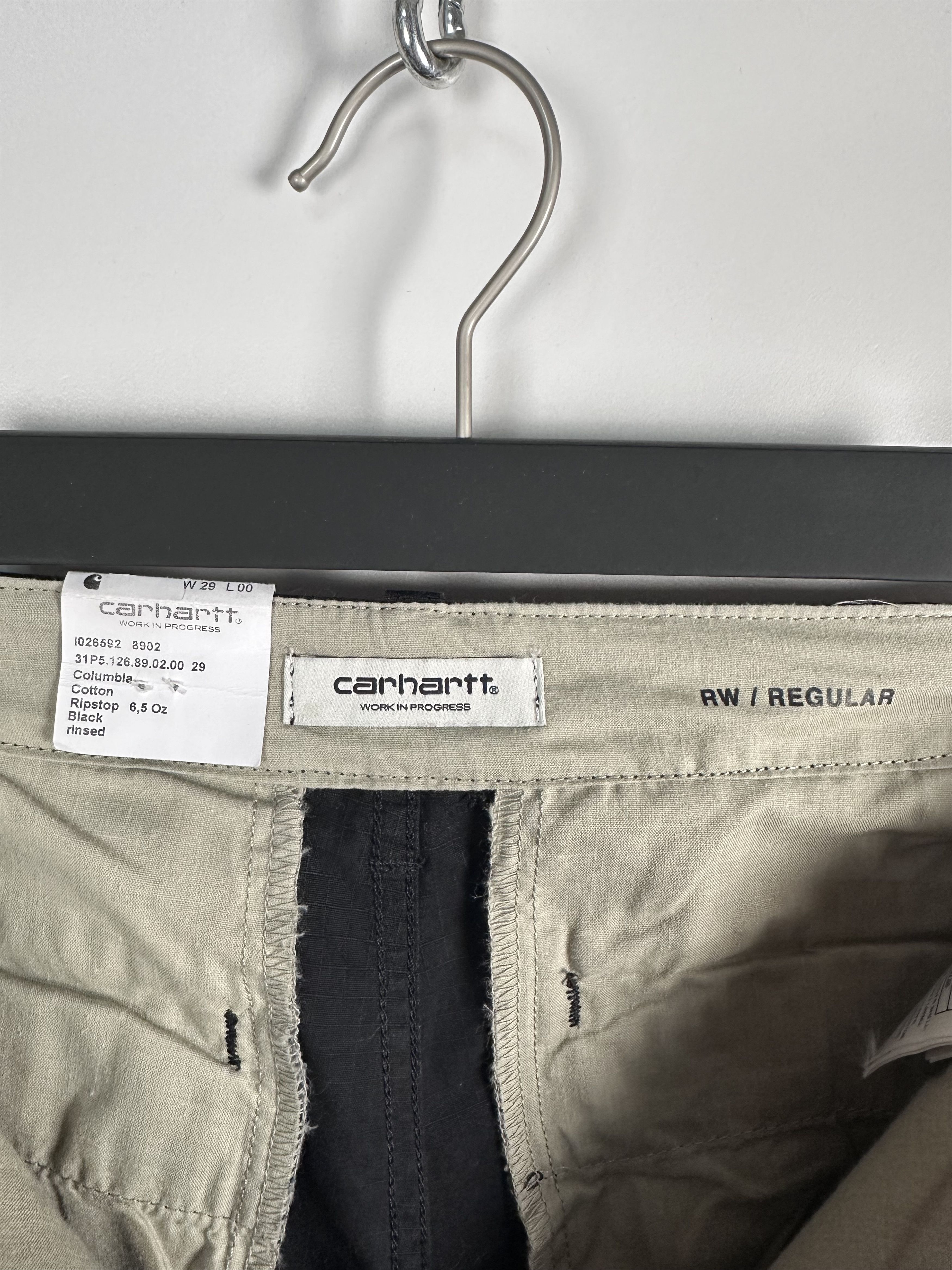 Carhartt × Carhartt Wip Carhartt Womens Black Cotton Cymbal Pants Size 29 Size 29" - 9 Thumbnail
