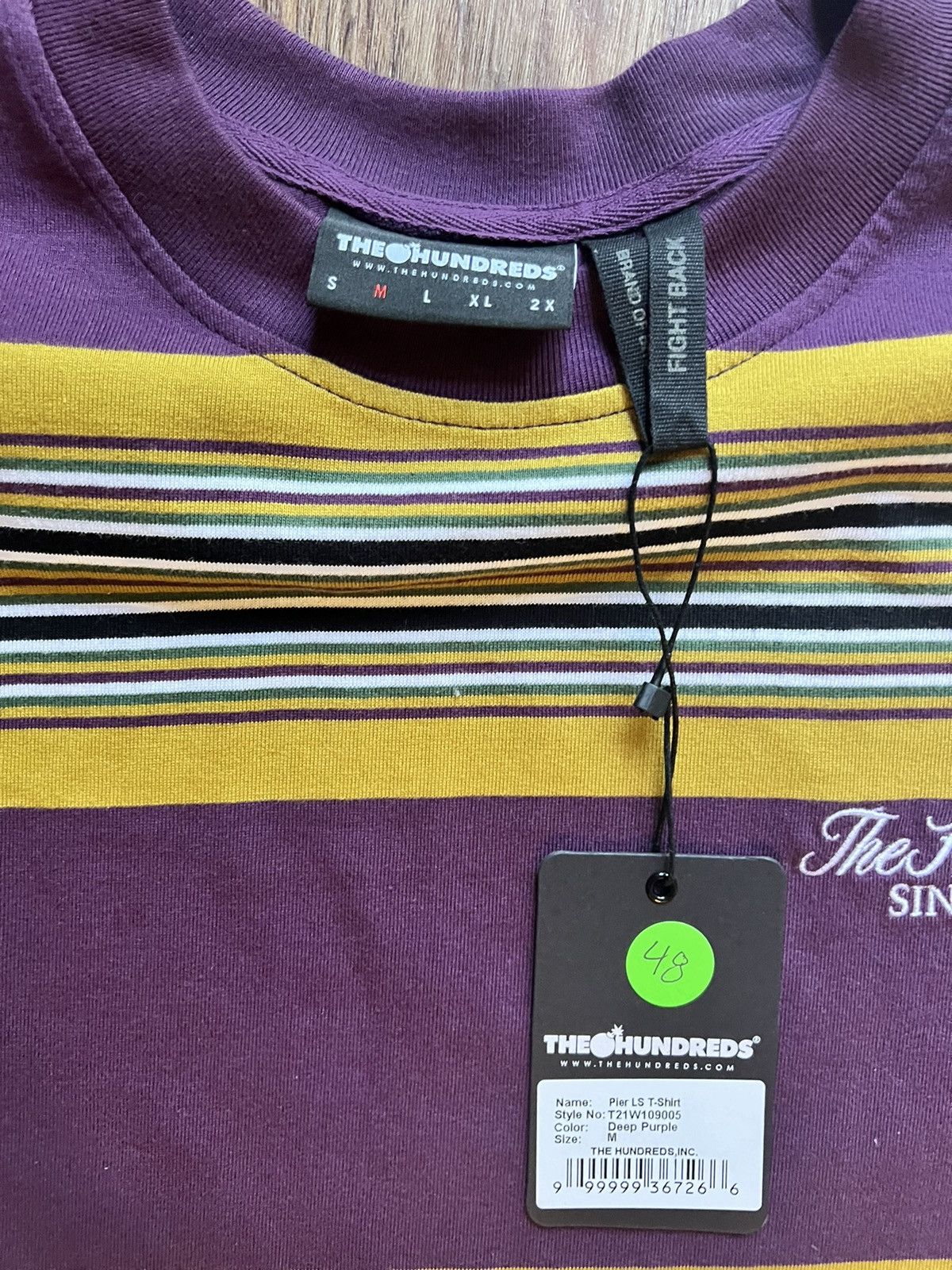 The Hundreds The hundreds striped shirt crewneck Medium Size US M / EU 48-50 / 2 - 3 Thumbnail