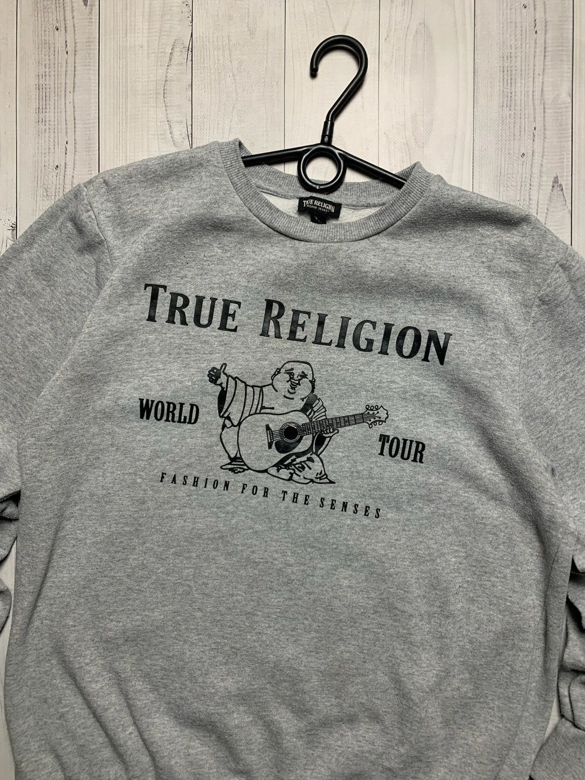 True Religion × Vintage Vintage True religion sweatshirt size M big logo Size US M / EU 48-50 / 2 - 2 Thumbnail