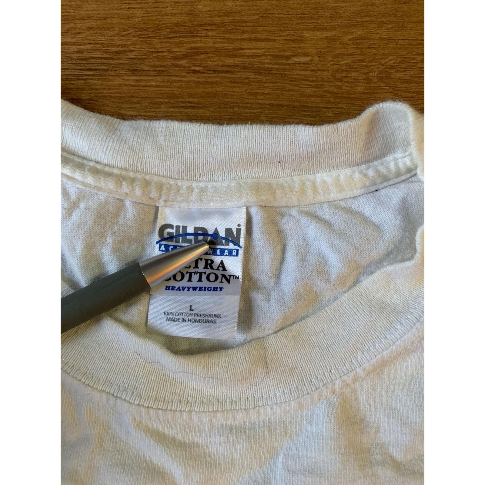 Gildan Vintage marathon T shirt size large 1990s 80s Size US L / EU 52-54 / 3 - 4 Thumbnail