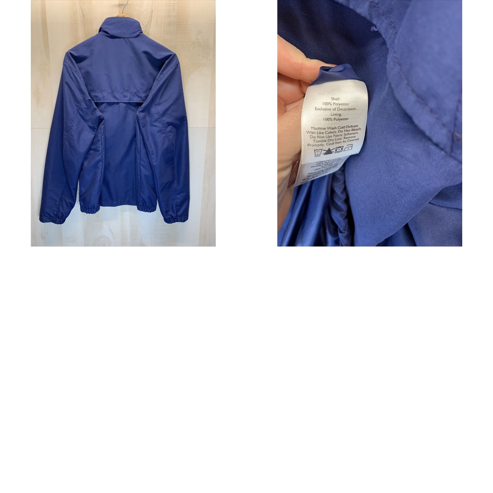 Eddie Bauer VINTAGE Eddie Bauer Windbreaker Jacket/Coat Men’s Lightweight Blue L Regular Zip Emblem Logo Embroidered Storm Outdoor 90s? Size US L / EU 52-54 / 3 - 8 Thumbnail