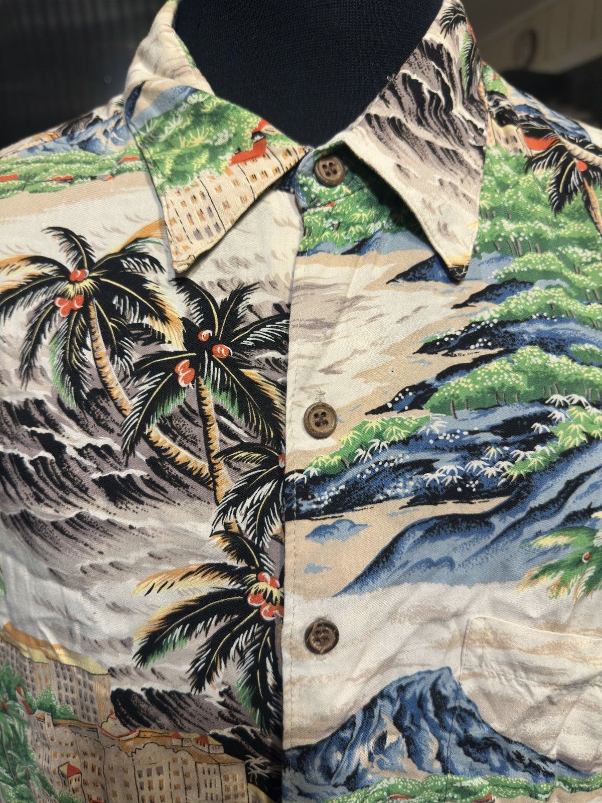 Reyn Spooner PreOwned Reyn Spooner Multicolored Hawaiian Shirt Men's XL Size US XL / EU 56 / 4 - 3 Thumbnail