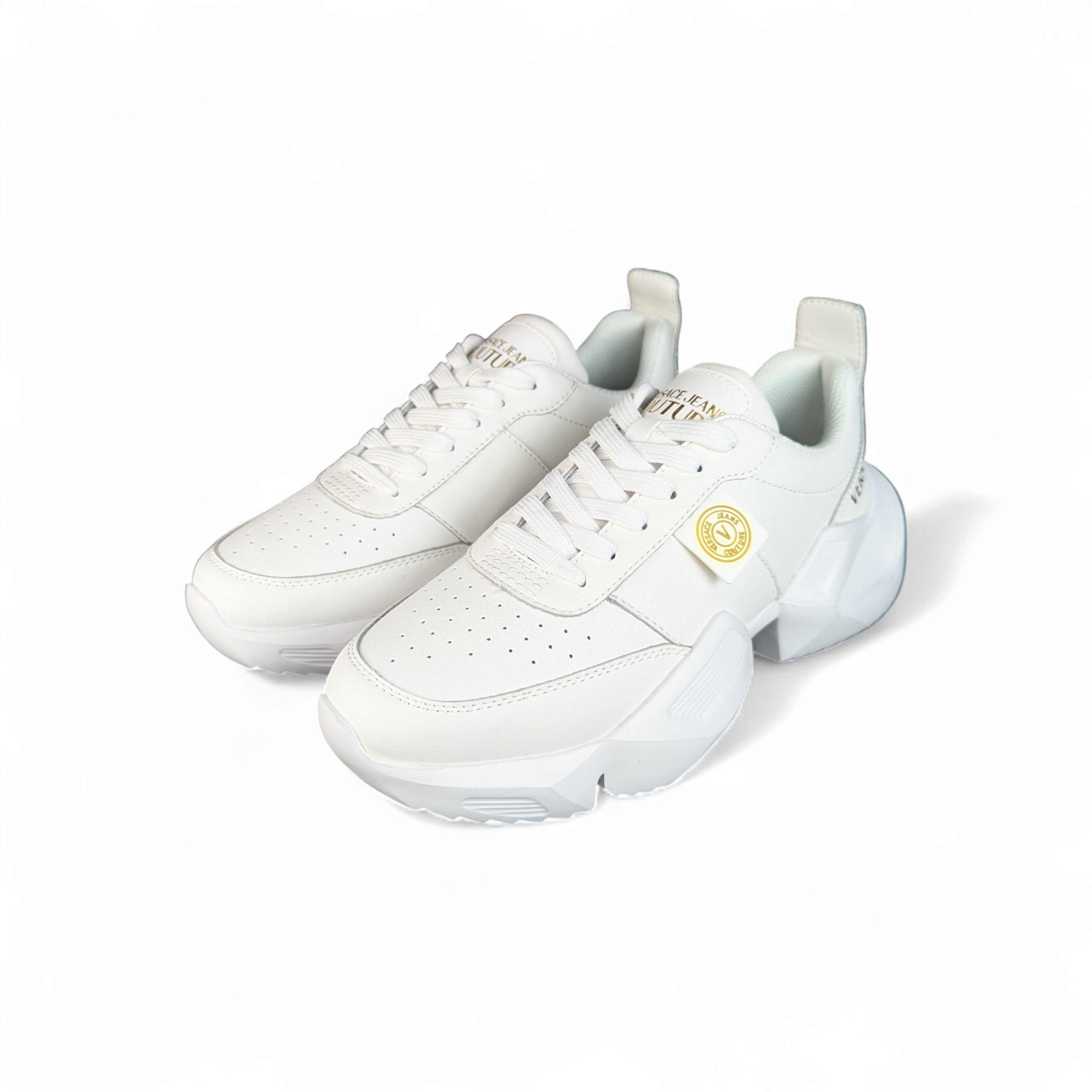 Versace Jeans Couture VERSACE JEANS COUTURE White Sneakers Size US 9 / IT 39 - 1 Thumbnail