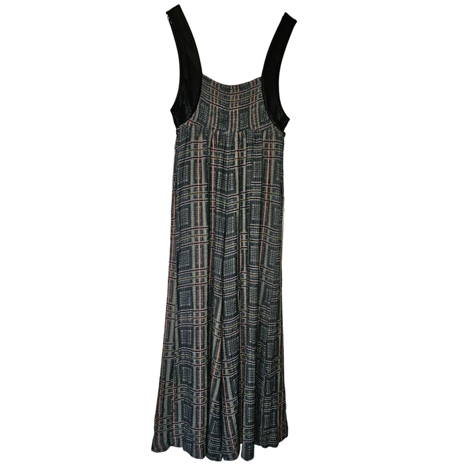 Free People New Free People Marley Plaid One-Piece Jumpsuit $188 SMALL Size 28" / US 6 / IT 42 - 8 Thumbnail