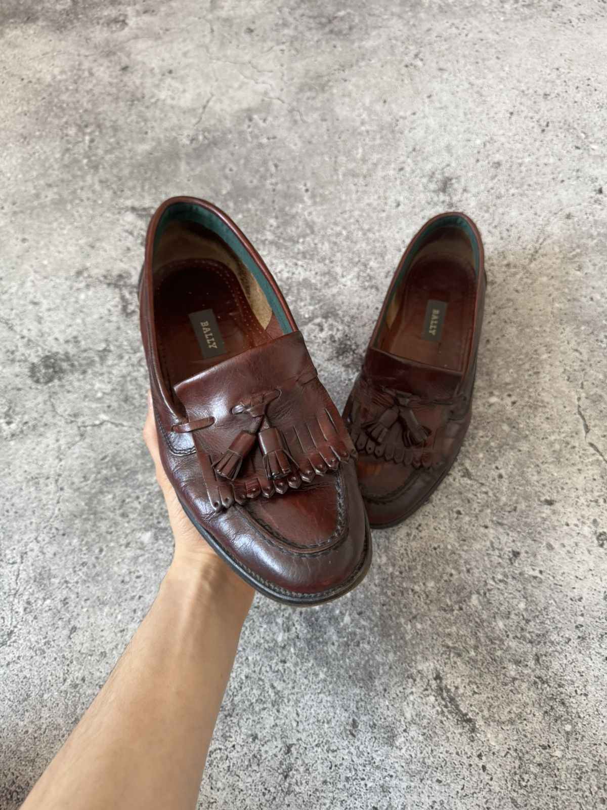 Bally Bally Loafers Real Leather Italy Casual Shoes Luxury Size US 10 / EU 43 - 3 Thumbnail
