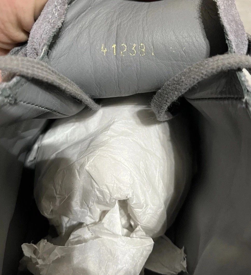 Balenciaga Balenciaga Arena Gray 14 Suede High Top Sneakers Size US 14 / EU 47 - 8 Thumbnail