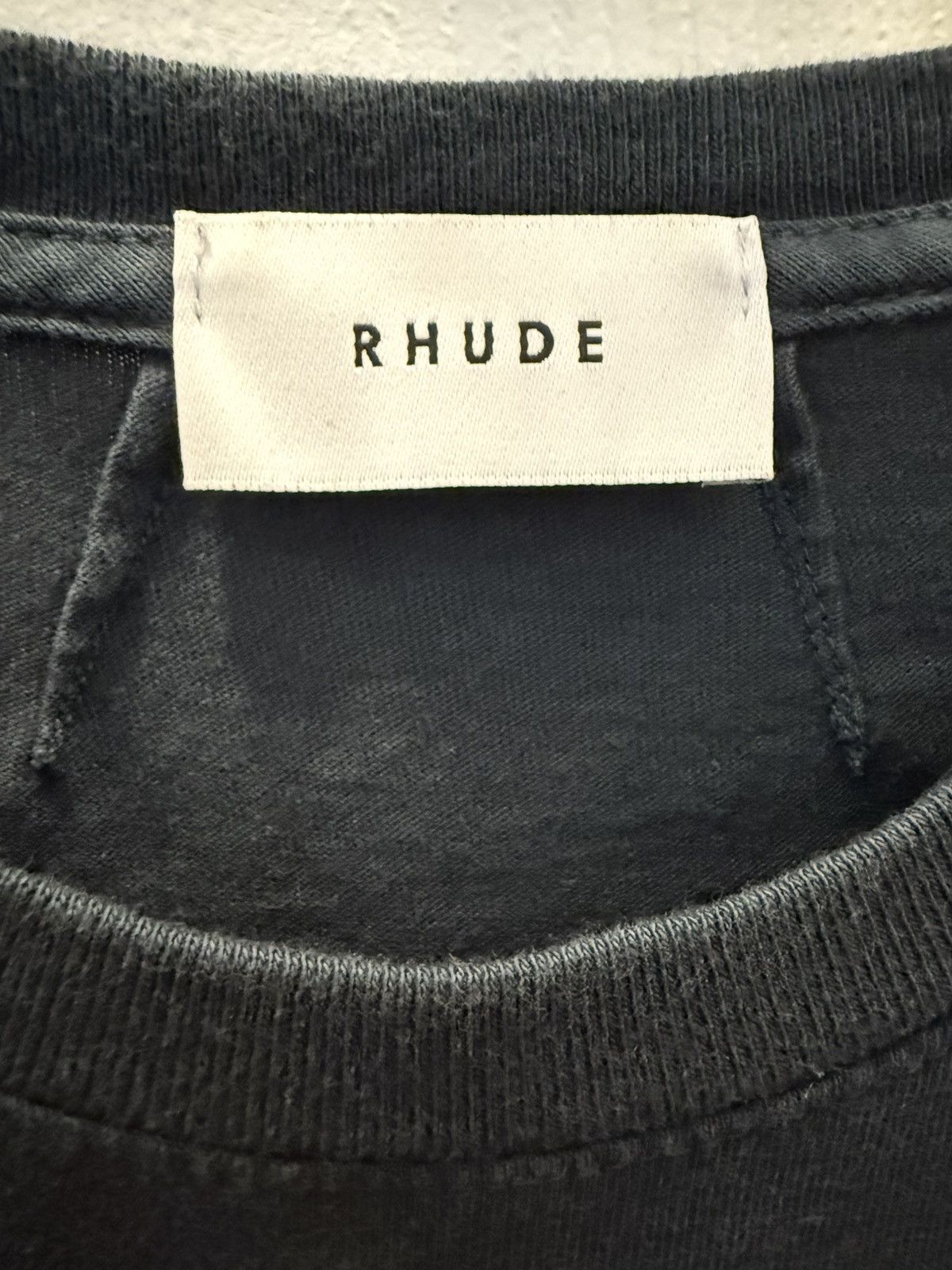 Rhude Mens Rhude Black Wolf Tee Size XS Size US XS / EU 42 / 0 - 2 Thumbnail