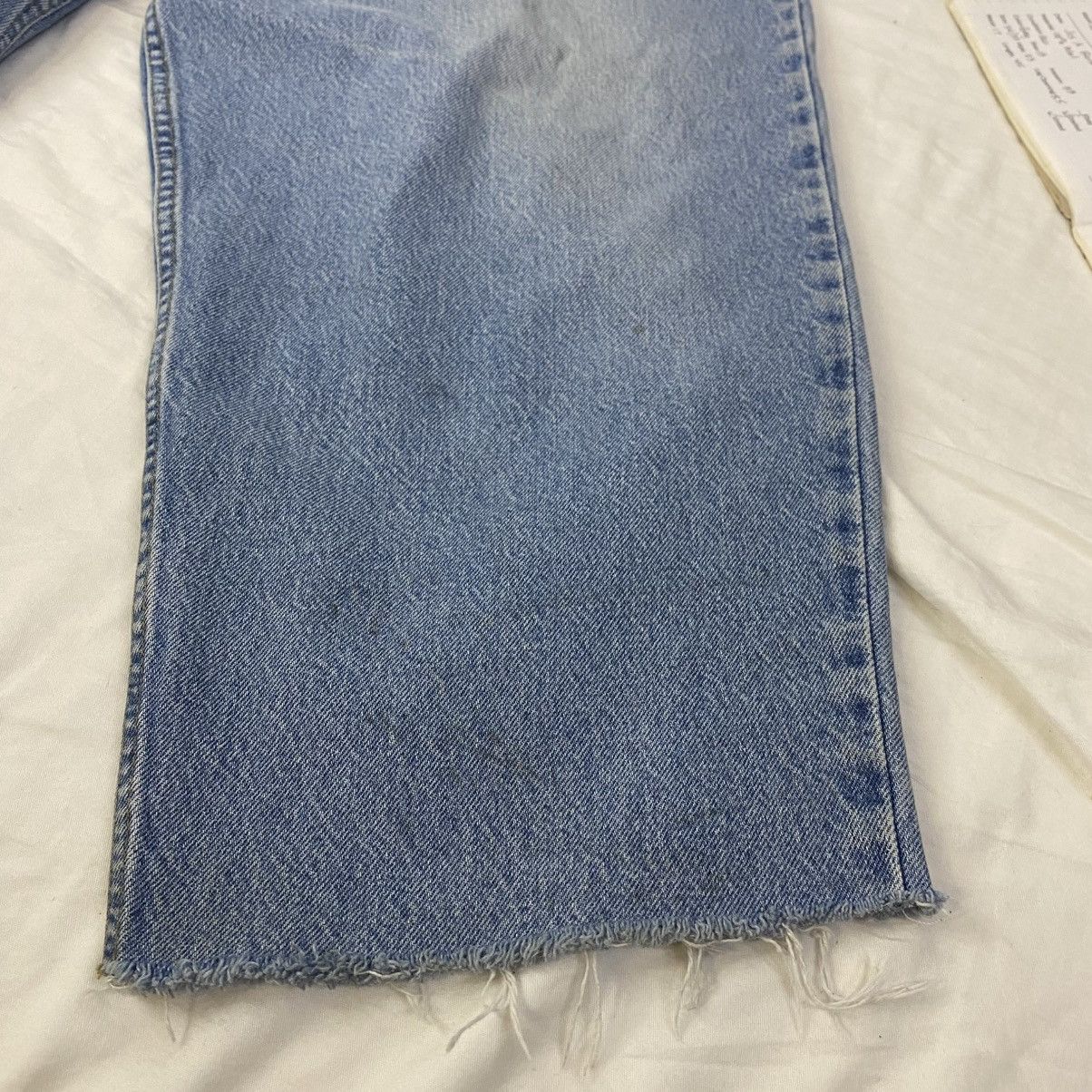 Carhartt Carhartt Denim Jeans Mens Light Wash Sz 44 Frayed Hem GUC Size US 44 / EU 60 - 11 Thumbnail