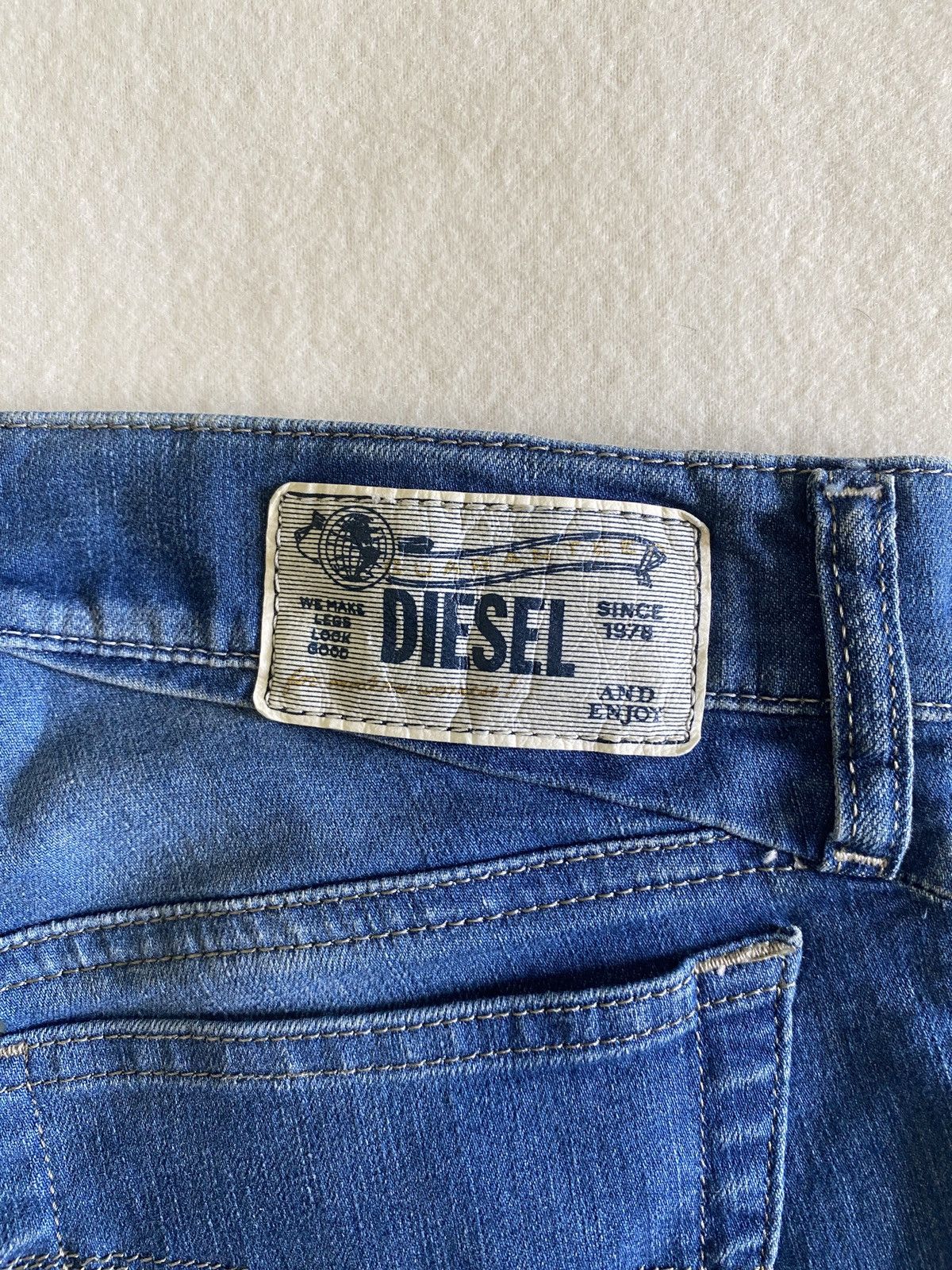 Diesel Y2K Vintage Sexy Diesel Mini Shorts Size 25" / US 0 / IT 36 - 5 Thumbnail