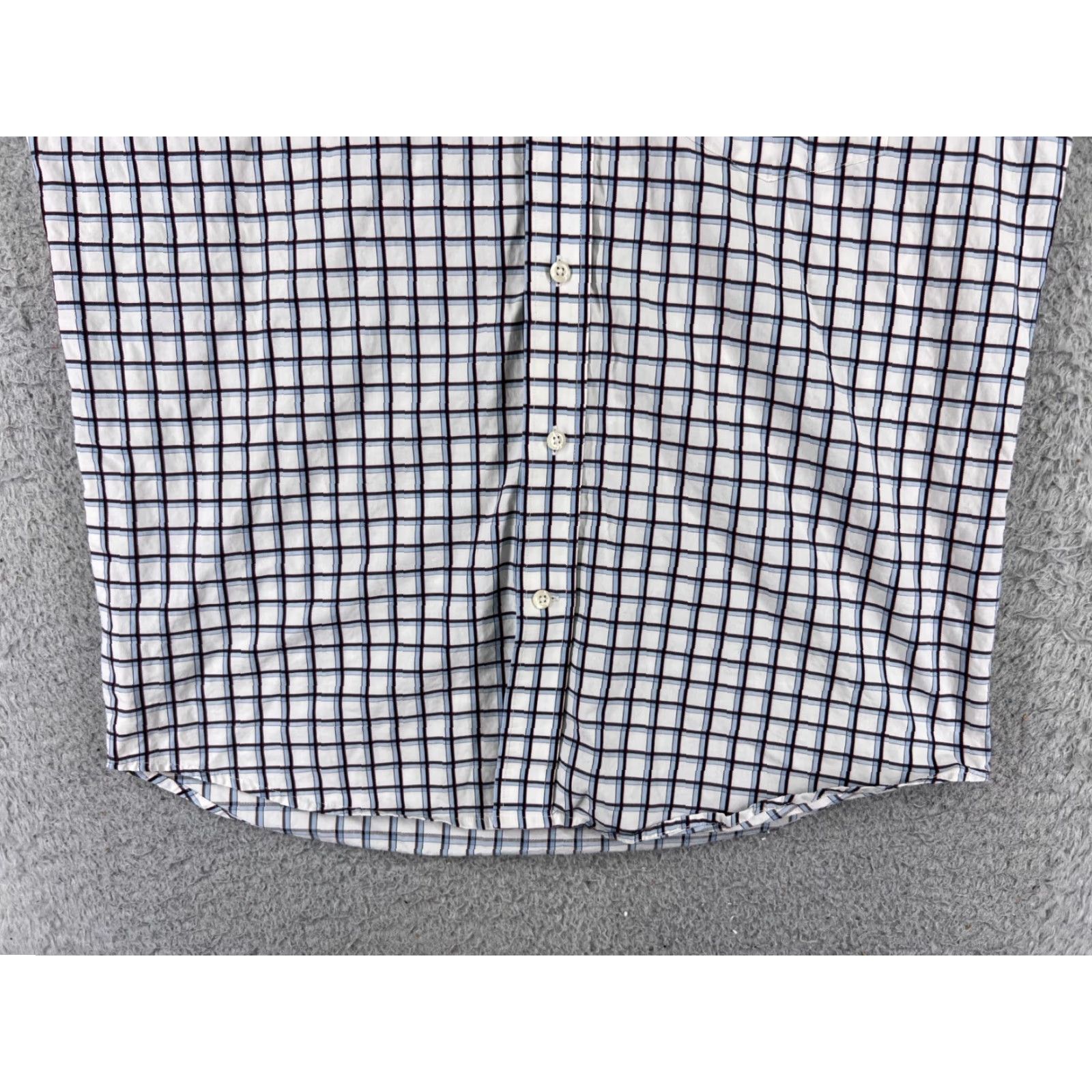 Tommy Hilfiger Tommy Hilfiger Shirt Men M Blue White Plaid Button Up Cotton Pocket Logo Size US M / EU 48-50 / 2 - 5 Thumbnail