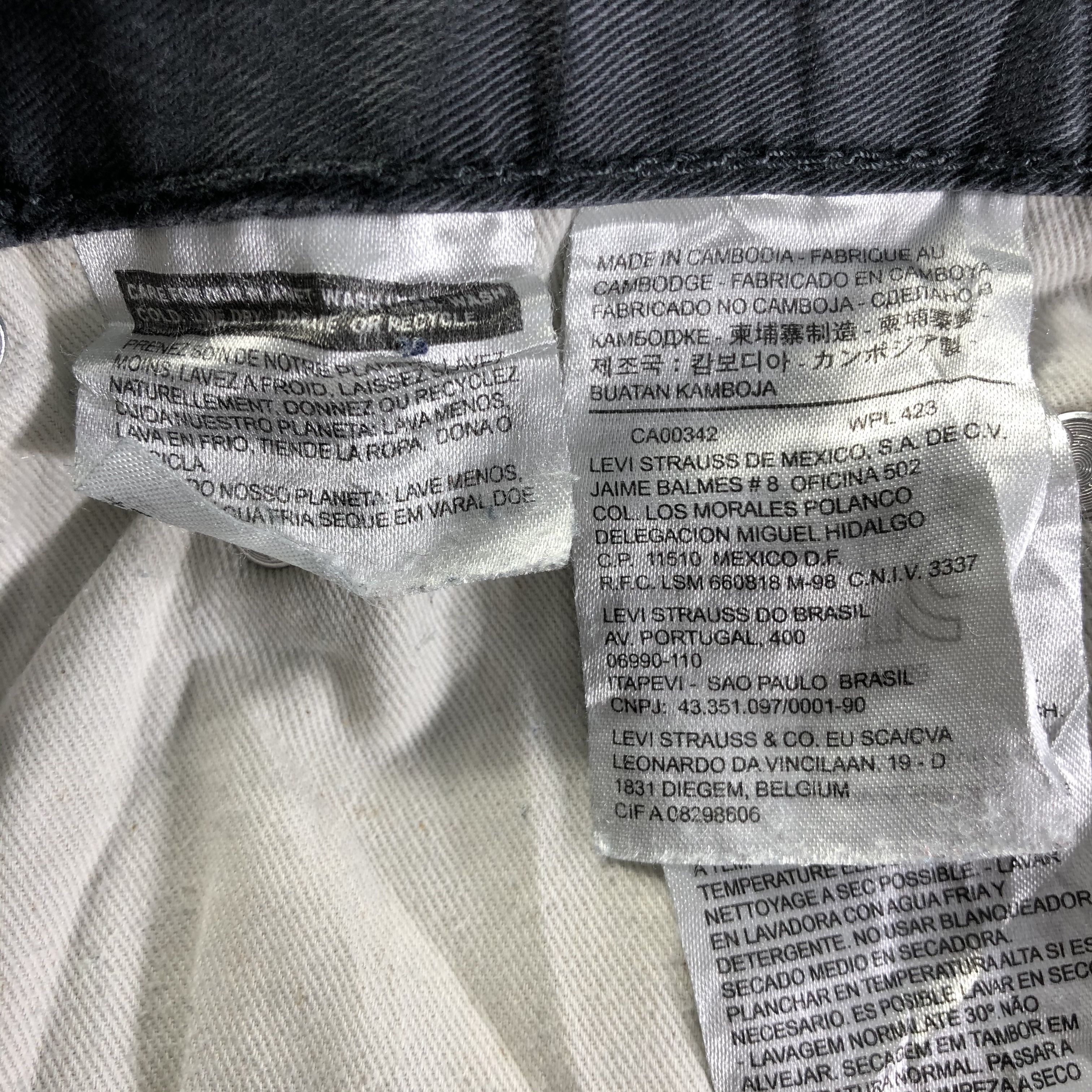 Levi's Vintage Levis 514 Jeans-J4185 Size US 36 / EU 52 - 11 Thumbnail