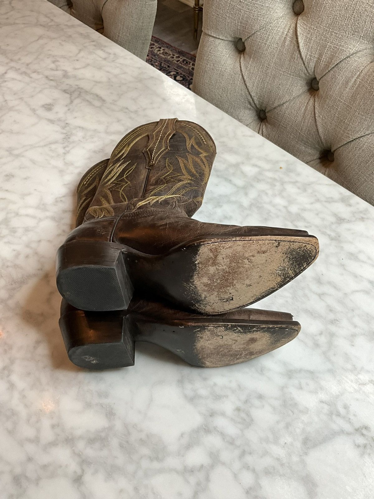 Vintage Cowboy Boots Size US 6.5 / IT 36.5 - 1 Thumbnail