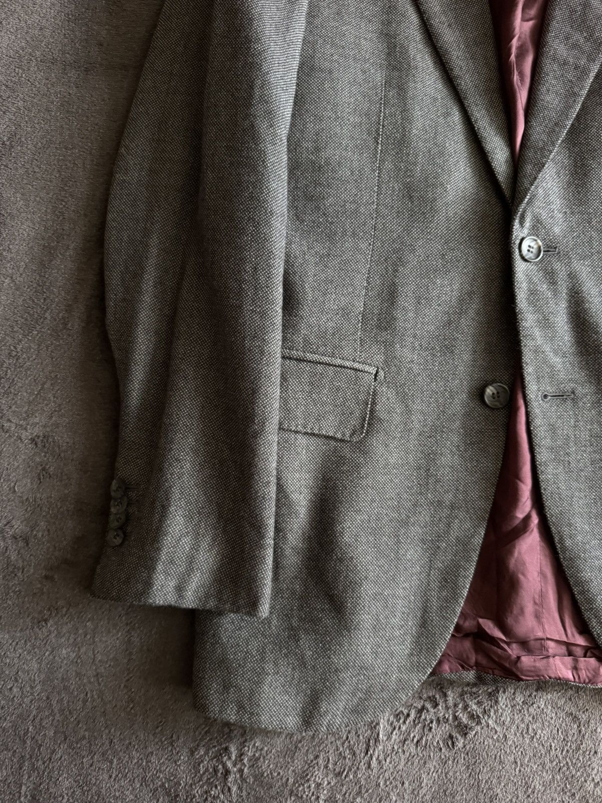 Suitsupply Suitsupply wool gray men's blazer Size 38R - 3 Thumbnail