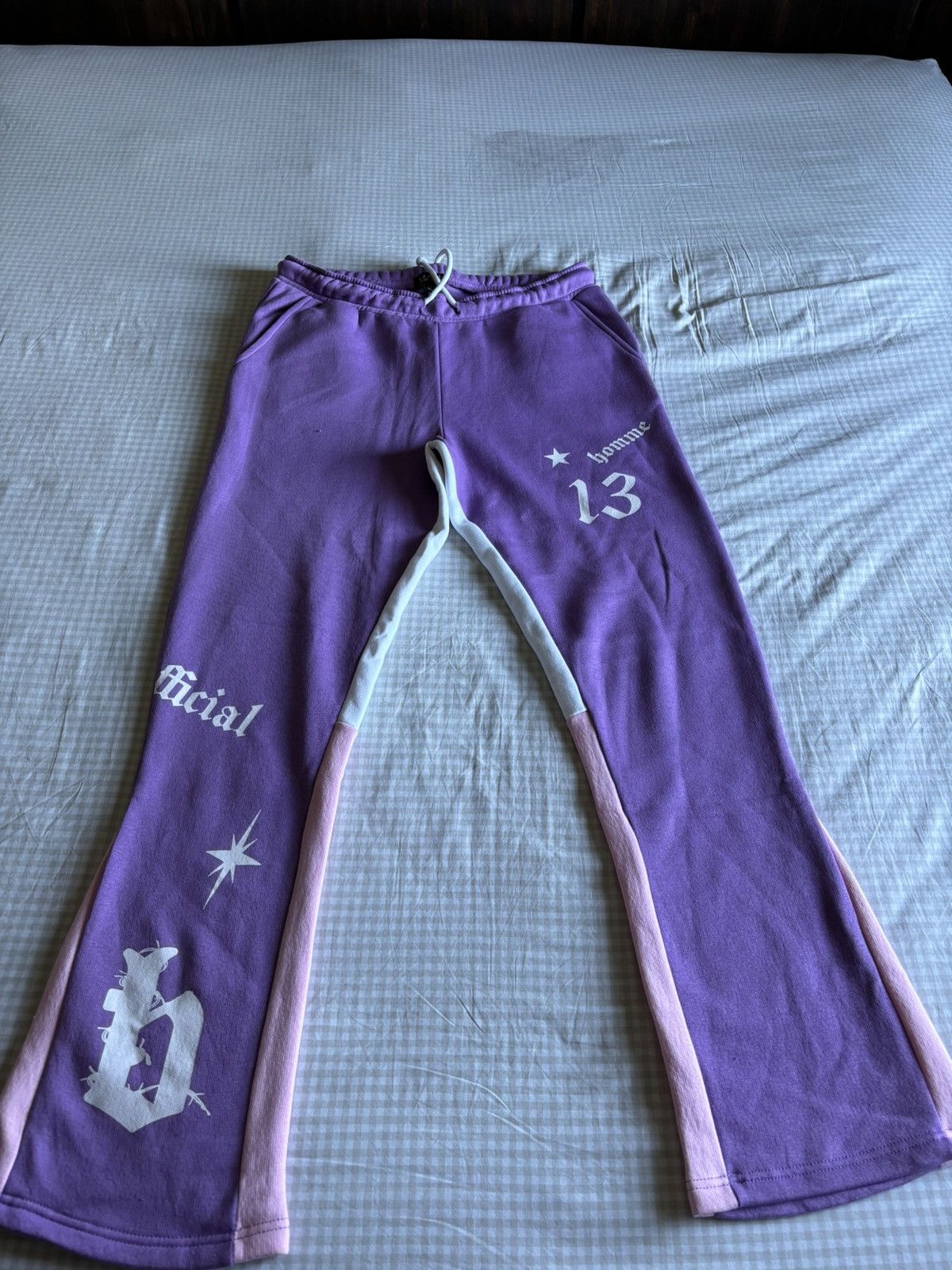 Boohoo Purple Sweatpants Size US 36 / EU 52 - 1 Thumbnail
