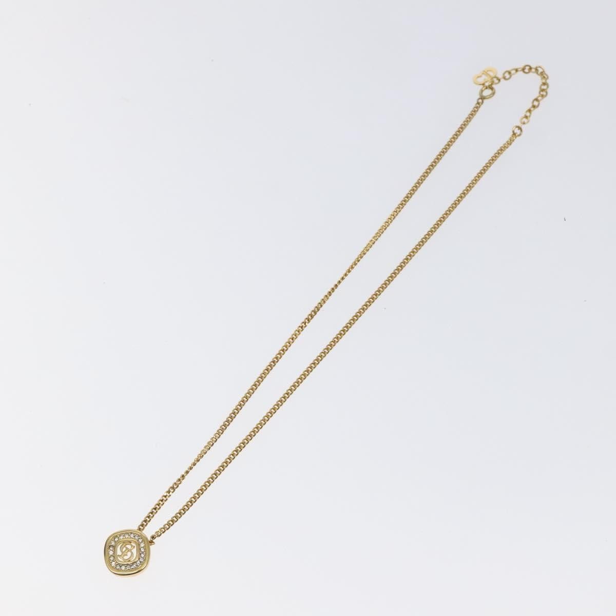 Dior Christian Dior CD Pendant Necklace Gold-plated Size ONE SIZE - 1 Thumbnail