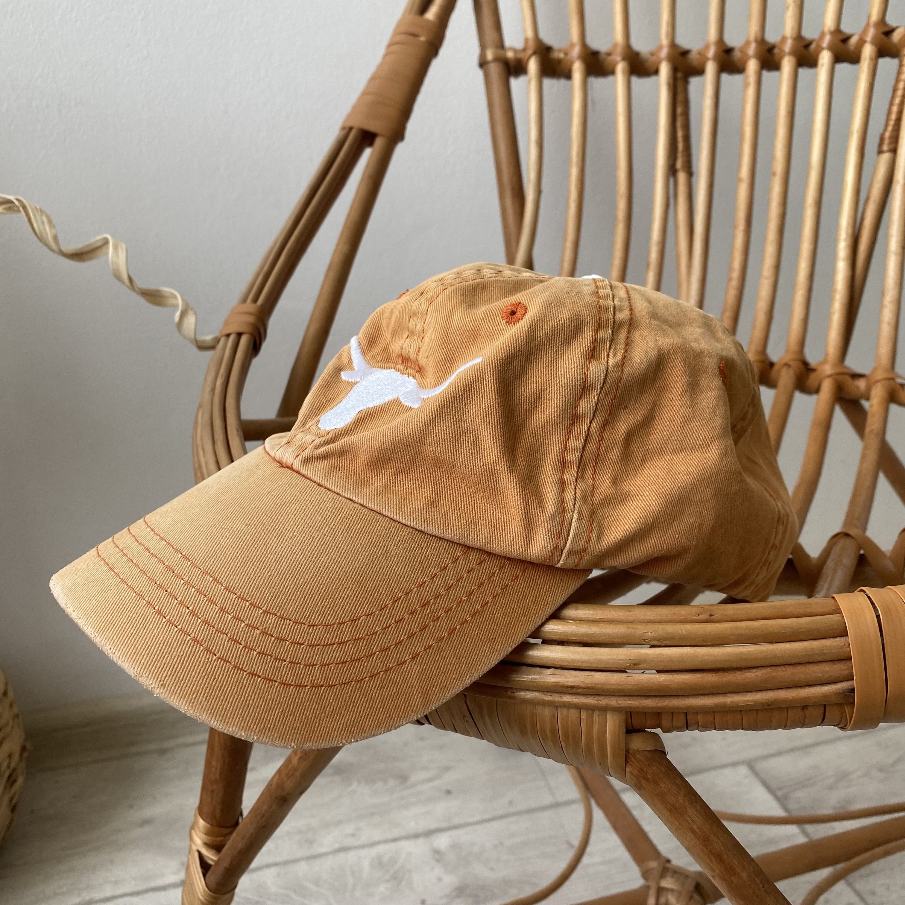Vintage 🔥 Vintade Faded Texas Longhorns Cap USA University College Size ONE SIZE - 7 Thumbnail
