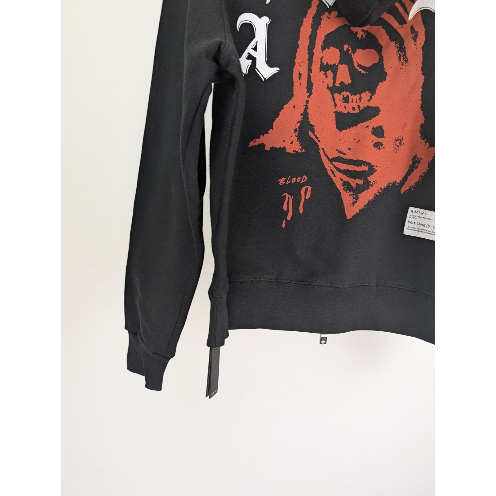 Amiri o1rshd1 Wes Lang Solar Kings Hoodie in Black Size US S / EU 44-46 / 1 - 14 Thumbnail
