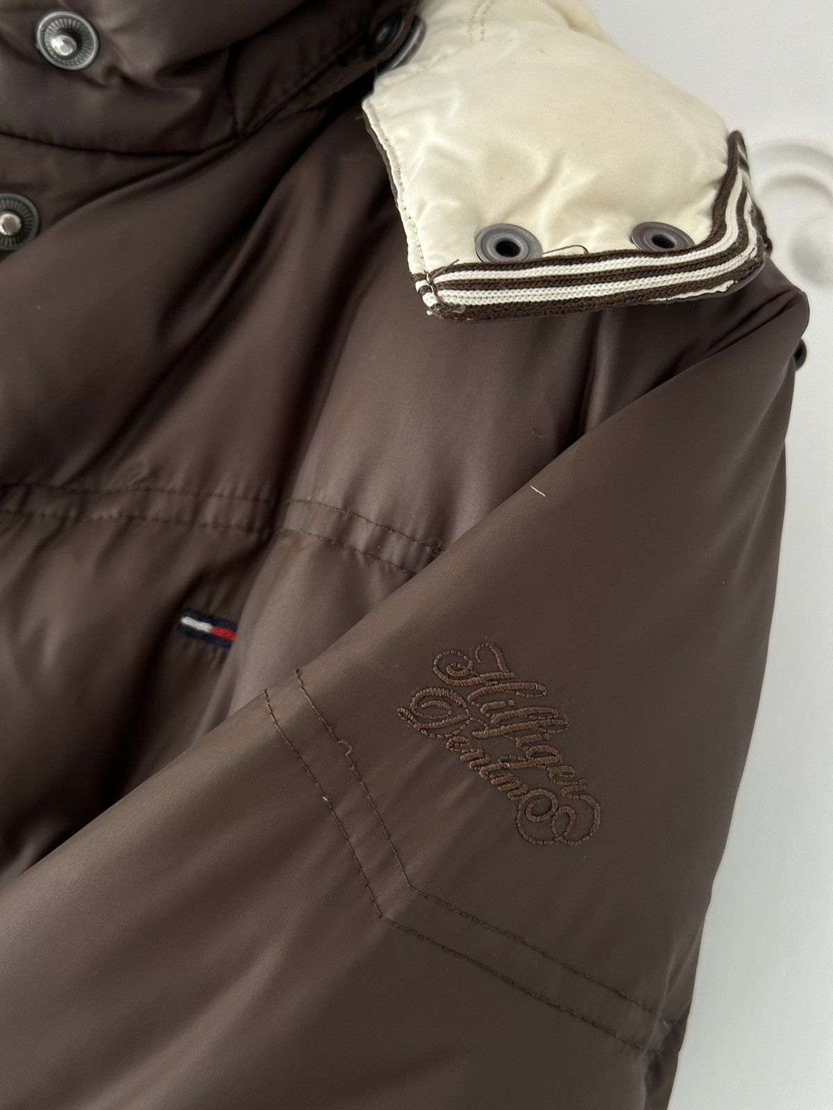 Tommy Hilfiger Vintage Brown Coat Tommy Hilfiger winter Size M / US 6-8 / IT 42-44 - 8 Thumbnail